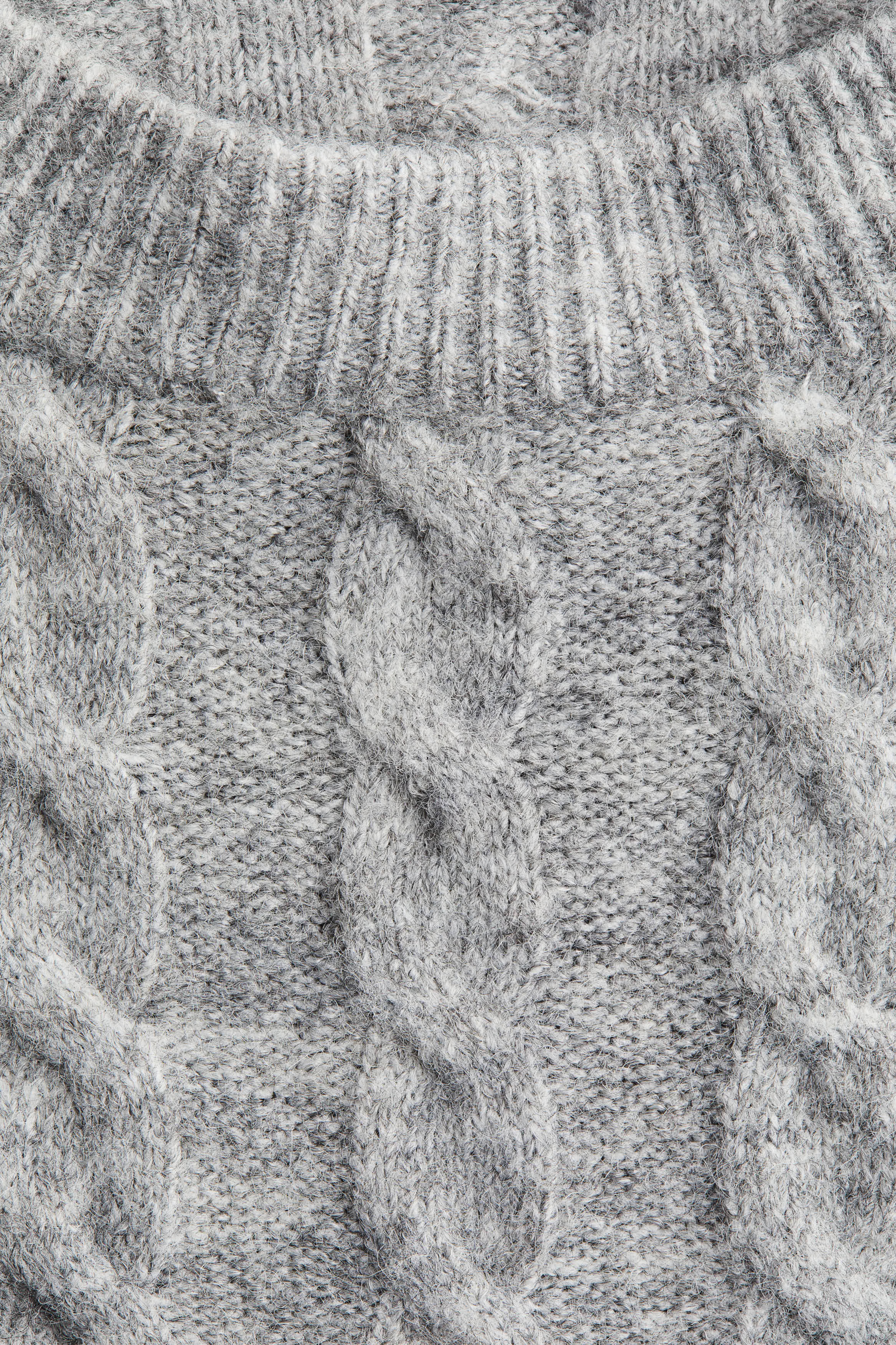 MAMA Cable-Knit Sweater