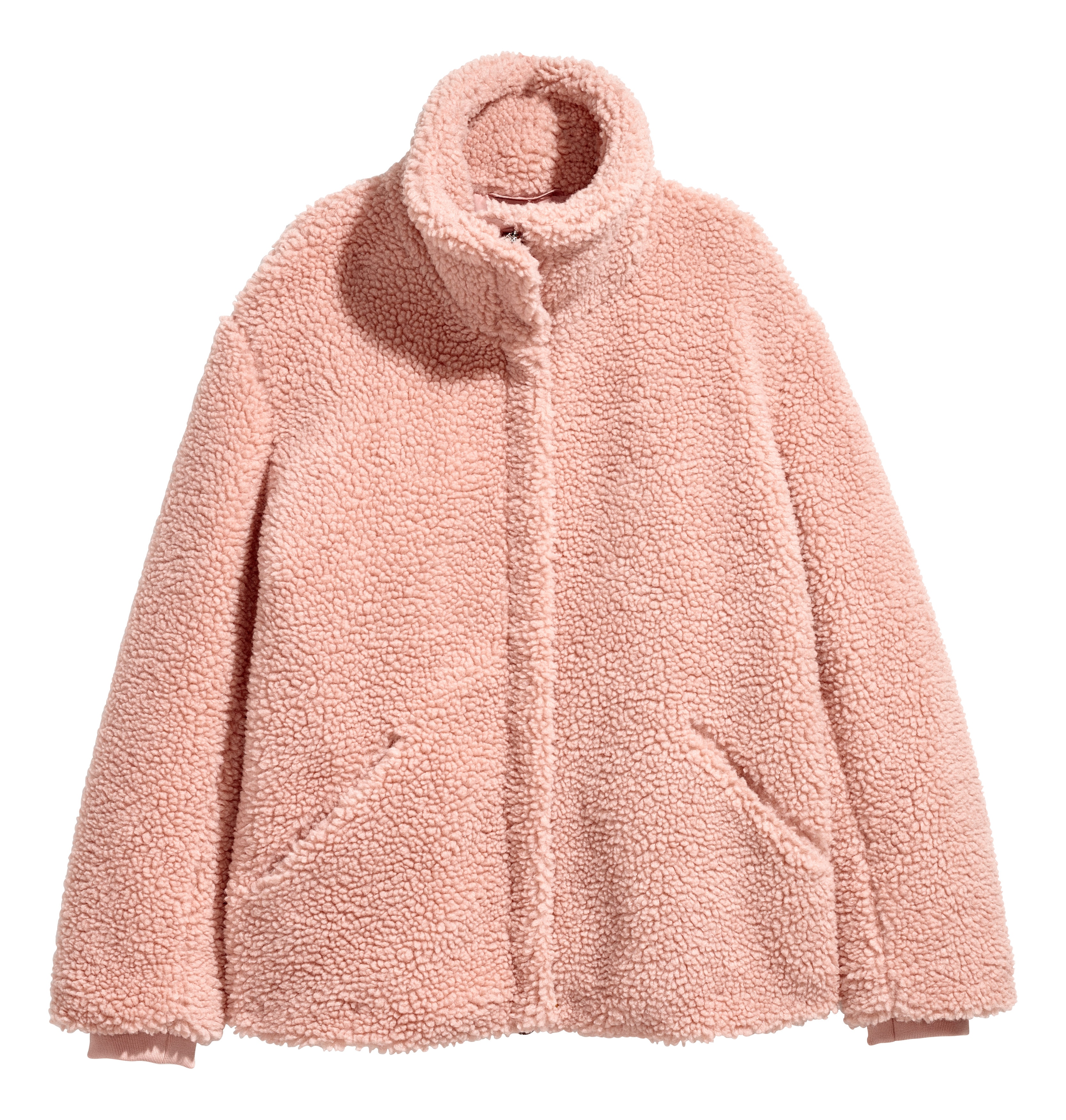 ボアジャケット - パウダーピンク - レディース | H&M JP