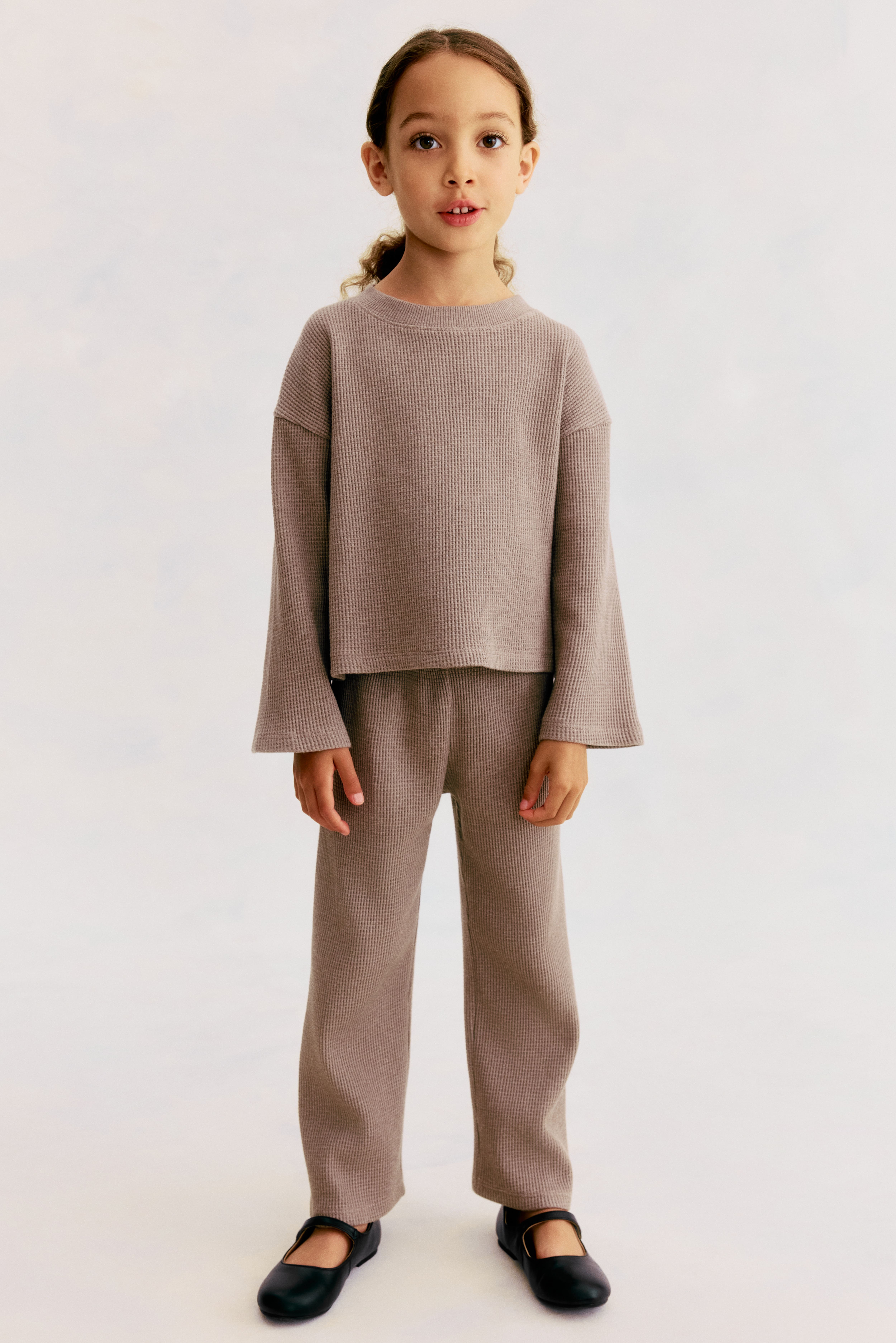2-Piece Waffled Cotton Set