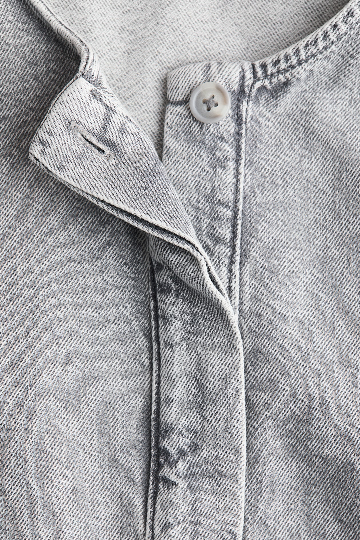 Puff-Sleeved Denim Jacket - image 3