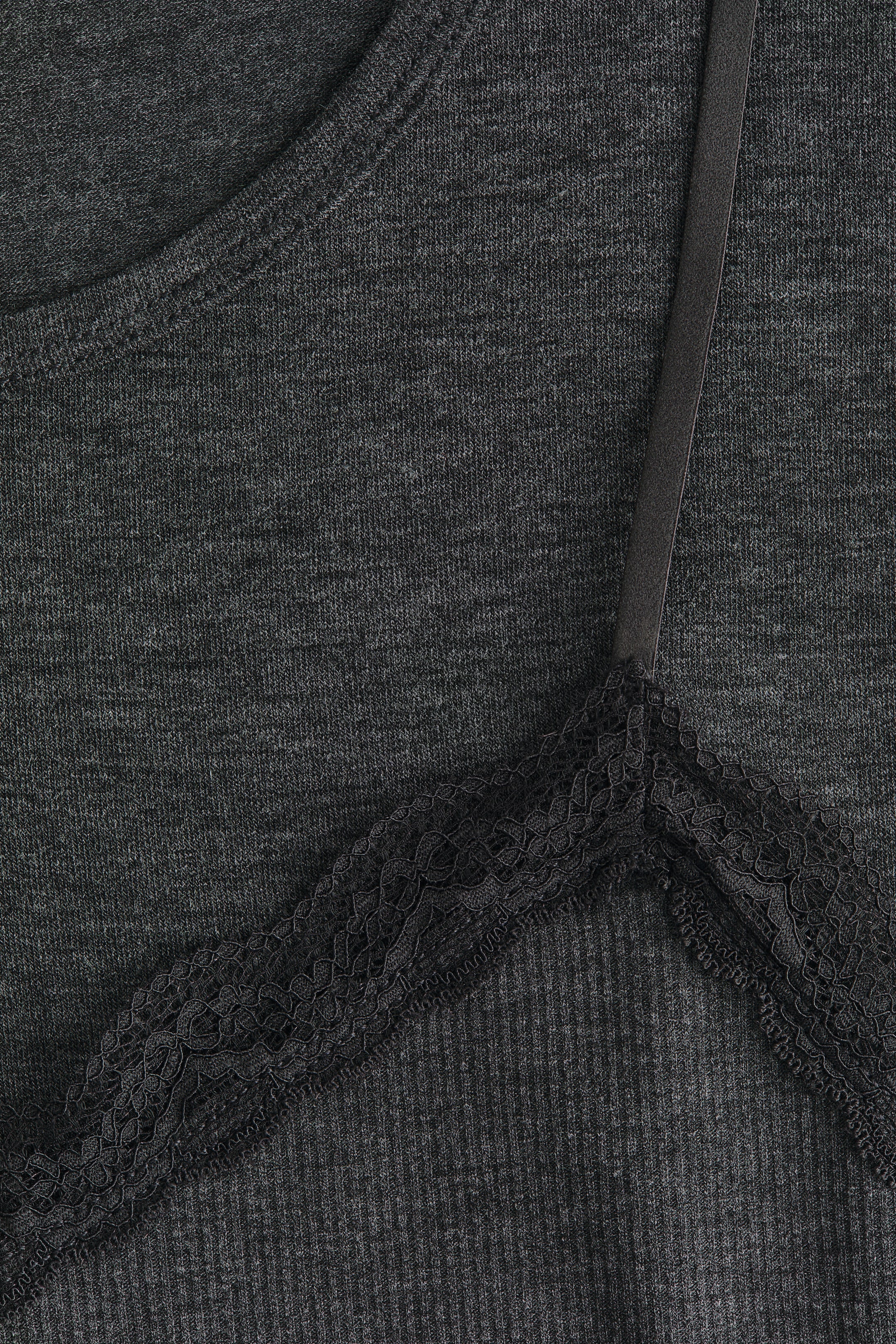 拡大画像を表示: レイヤードトップス - Dark grey marl - レディース | H&M JP 2