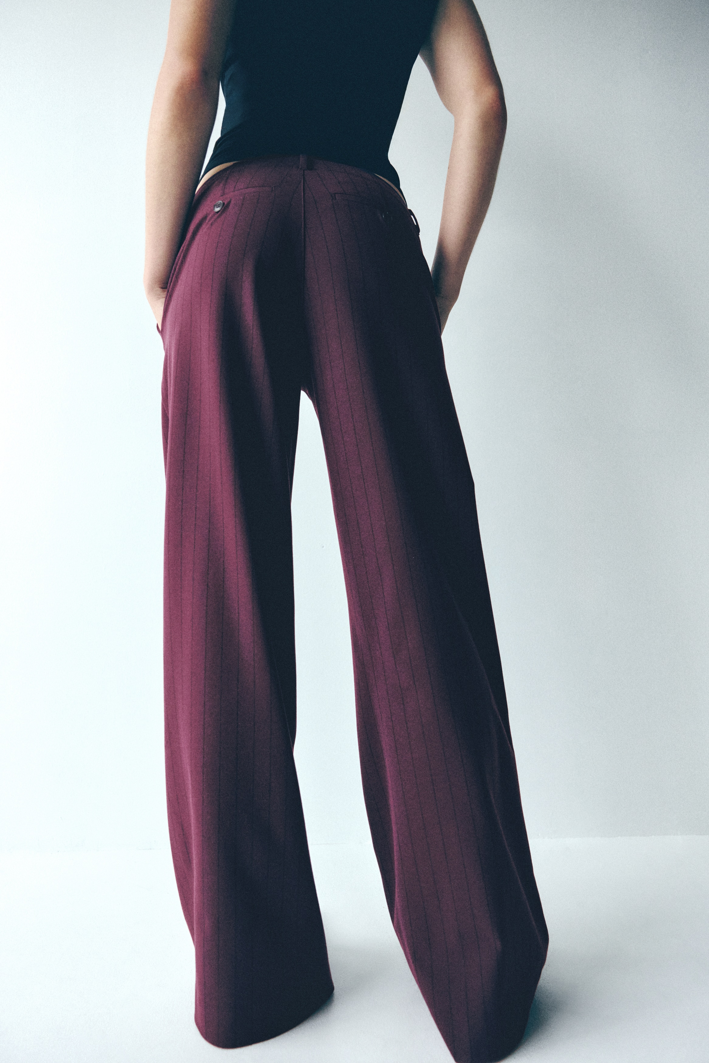 Wide trousers