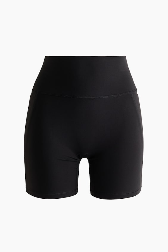 Женские шорты H&M SoftMove™ Pocket Bike Shorts