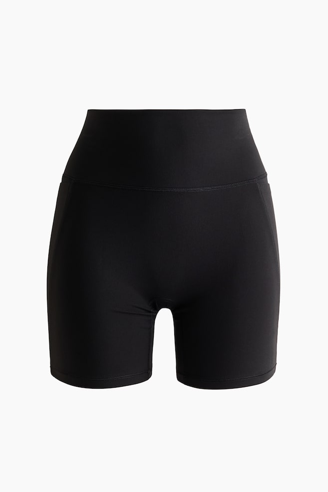 SoftMove™ Pocket Bike Shorts - Black/Warm brown/Chocolate plum/Lilac/Butter yellow/Sage green - 1