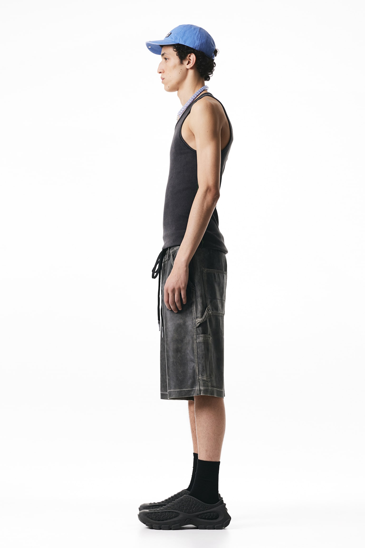 Rib Tank - Black/Cream - 6