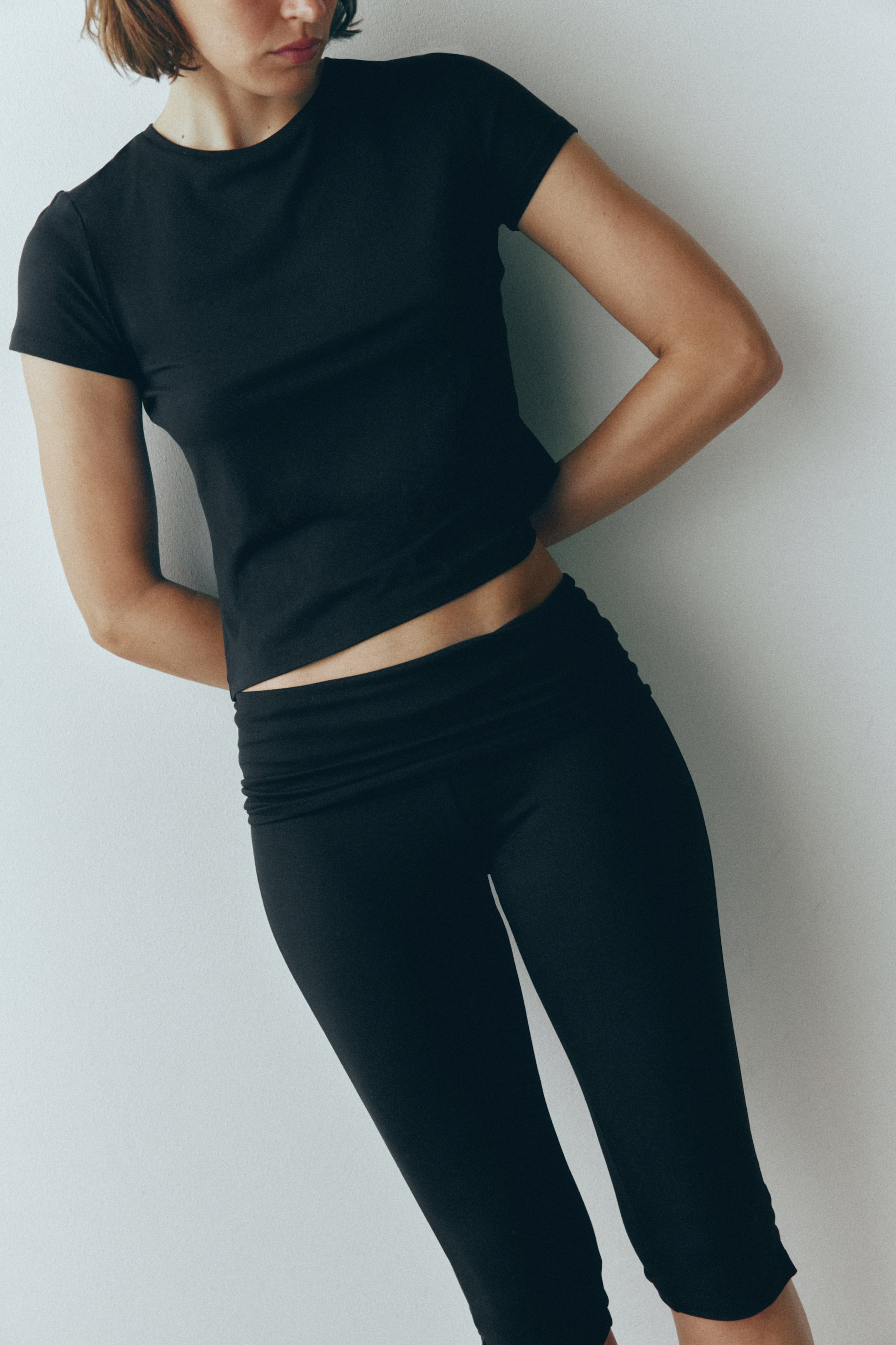 Jersey Capri Pants
