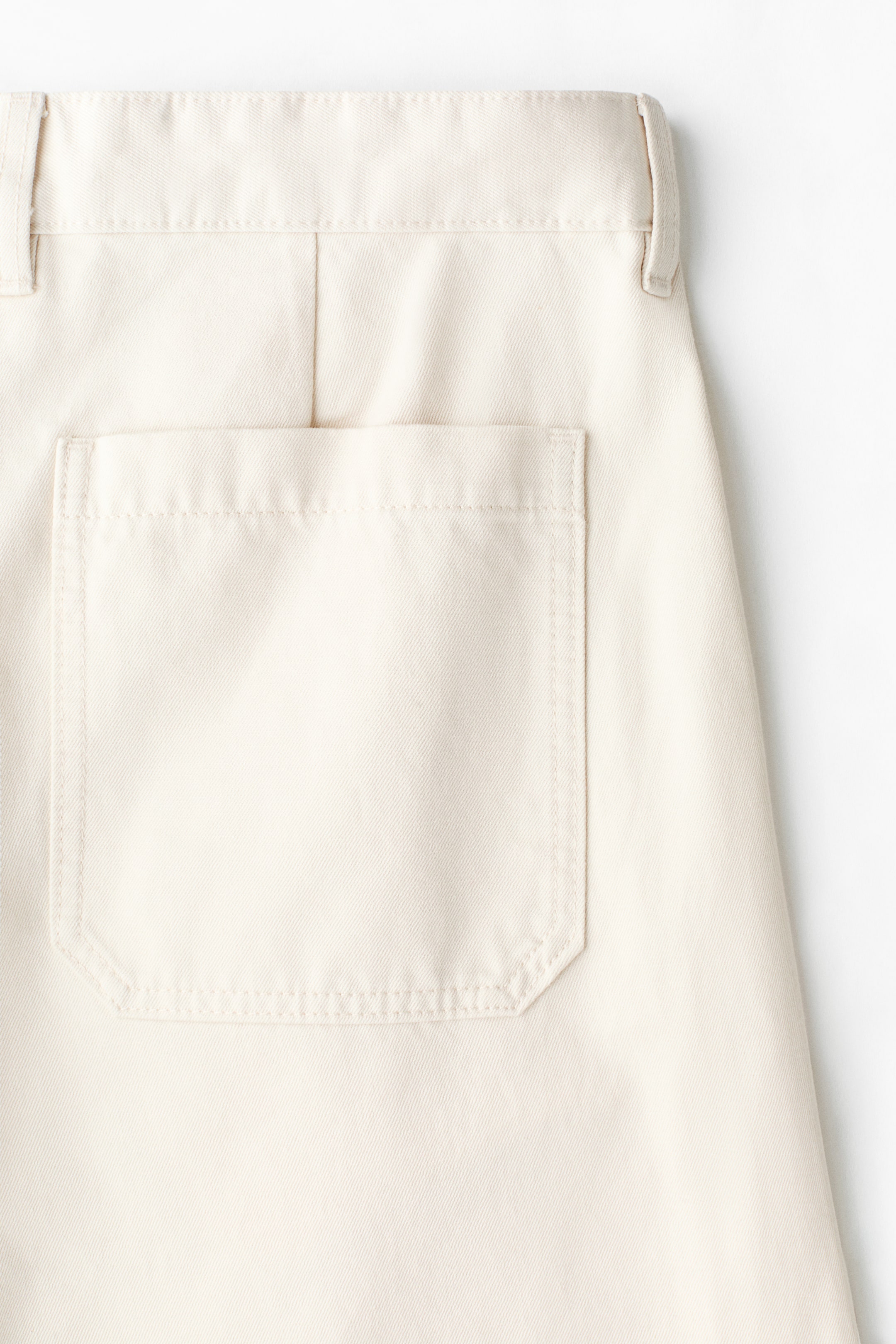 Мужские брюки H&M Relaxed-Fit Barrel-Leg Chinos — фото 4