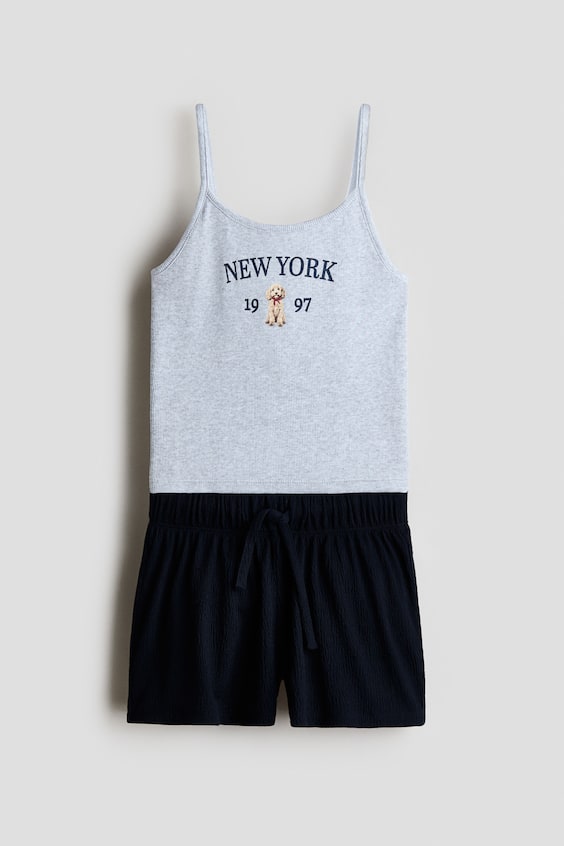 Детские топы H&M 2-Piece Top and Shorts Set