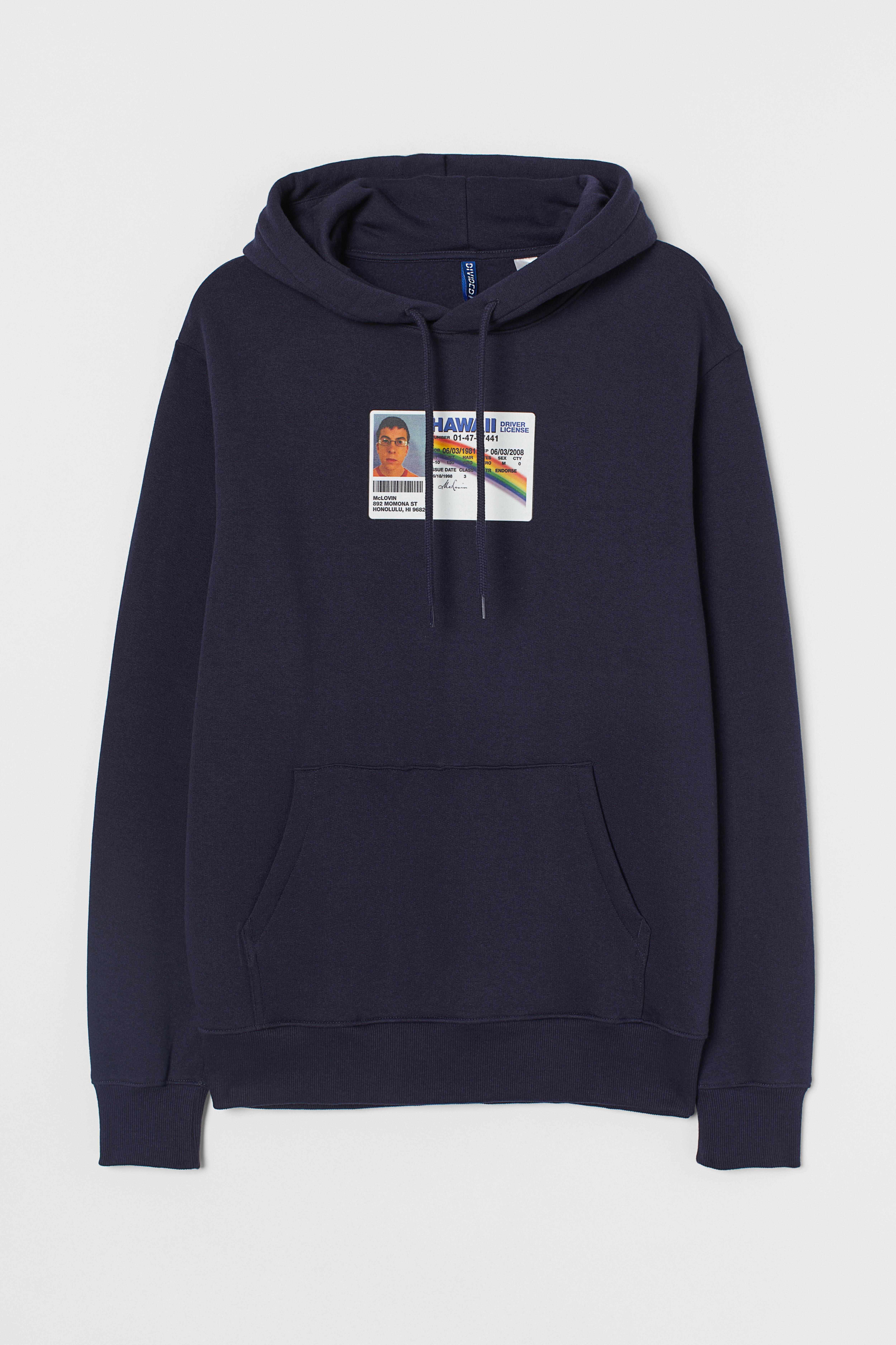 H&m fashion fleece hoodie