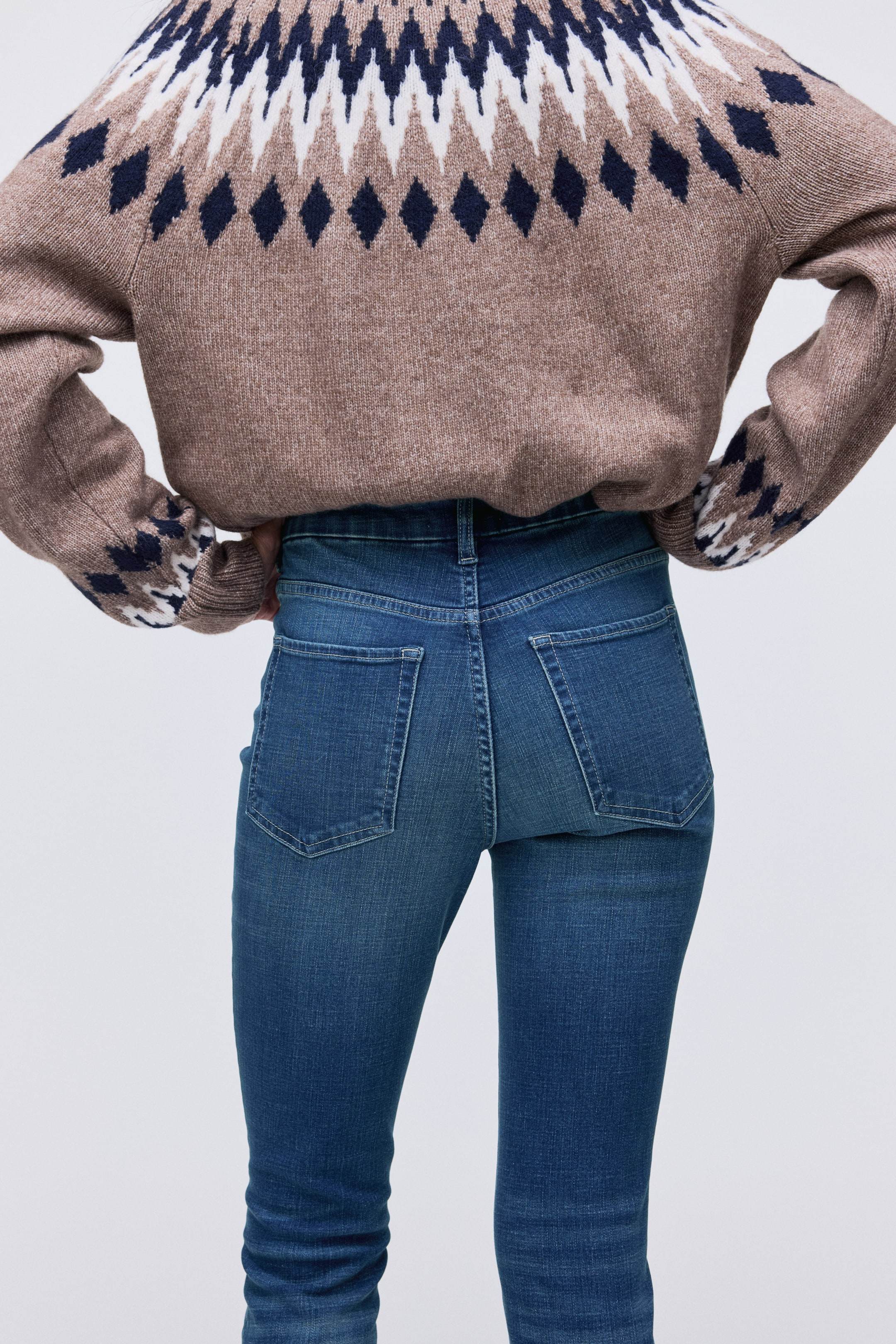View larger image: Skinny High Jeans - Denim blue - Ladies | H&M CA 5