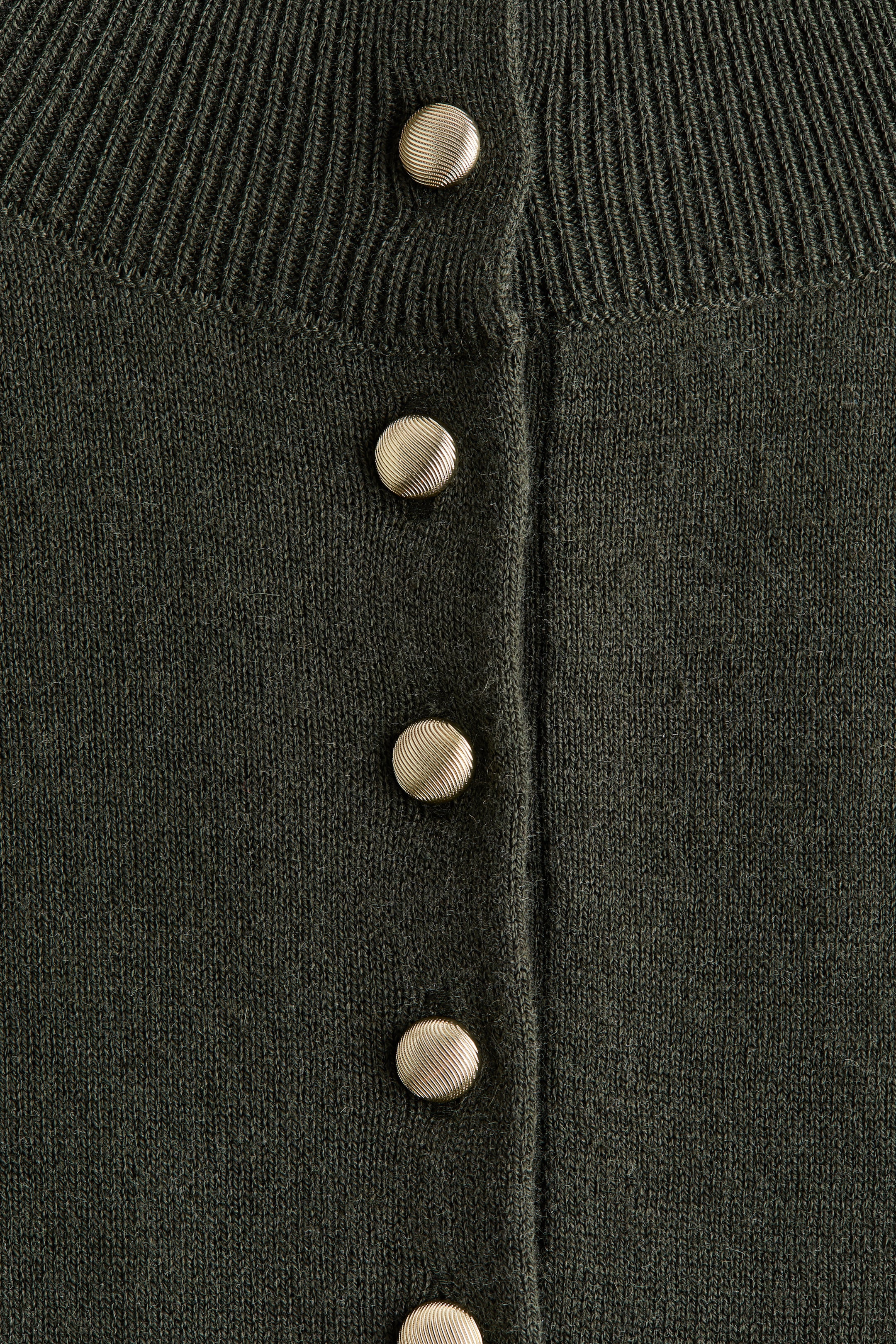 Fine-Knit Mock Turtleneck Sweater