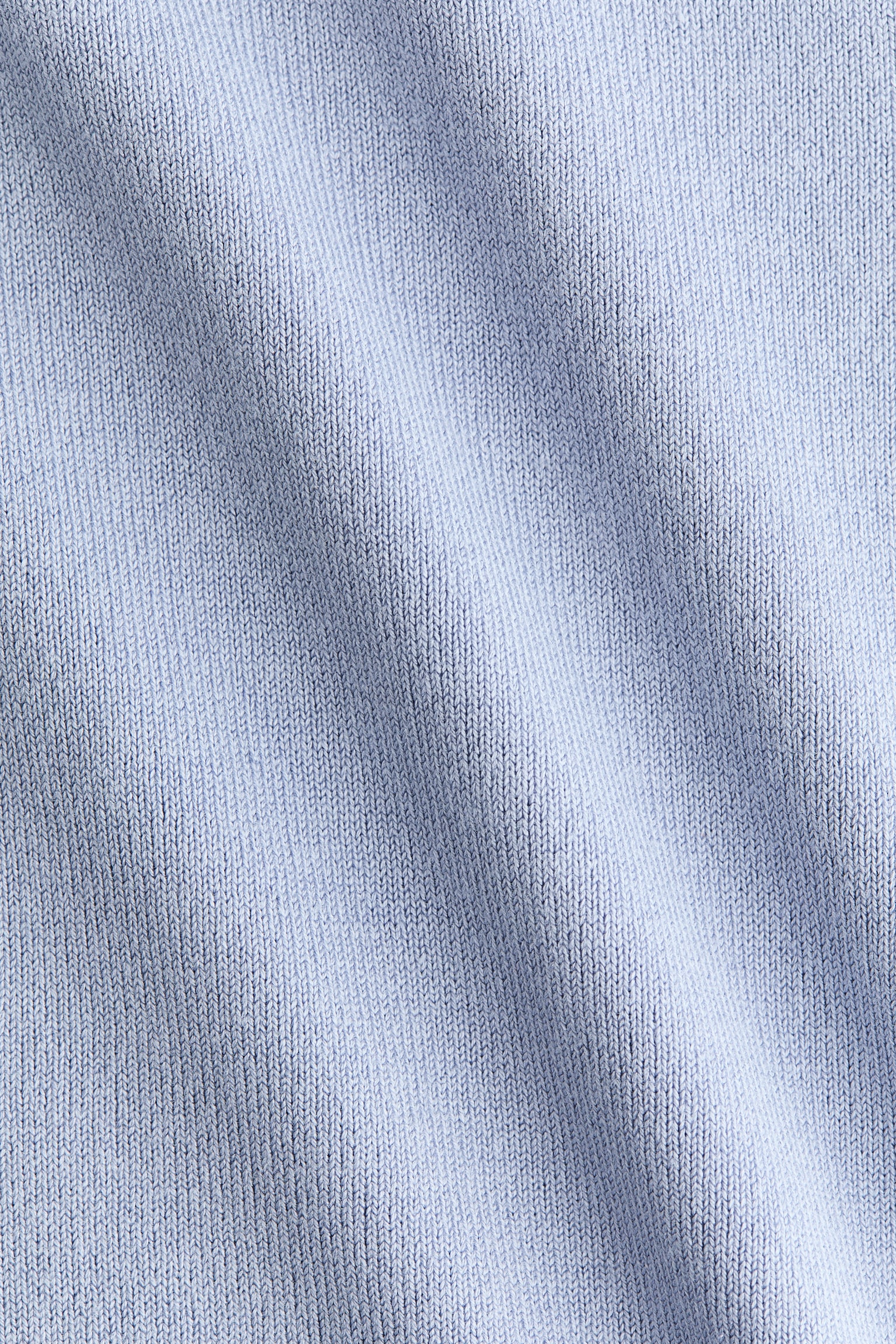 Gathered cap-sleeved top - Light blue/Cream/Rust brown - 2