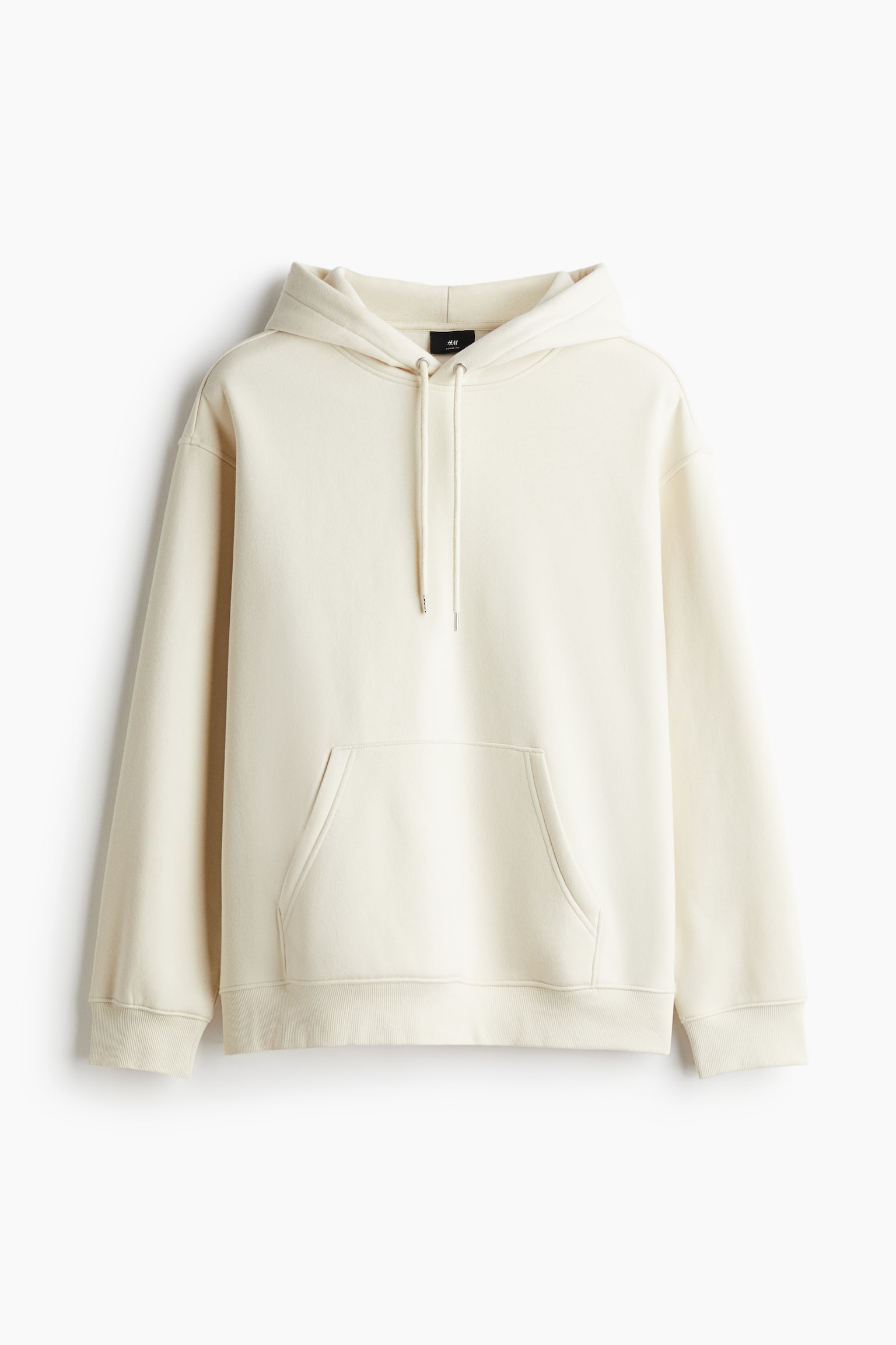 Loose Fit Hoodie - Light beige/Black/Light grey marl/Navy blue/Forest green/Light beige/Dark brown/Black/Dark greige/Pistachio green/White/White/Burgundy/Green/Light brown/Light purple - 2