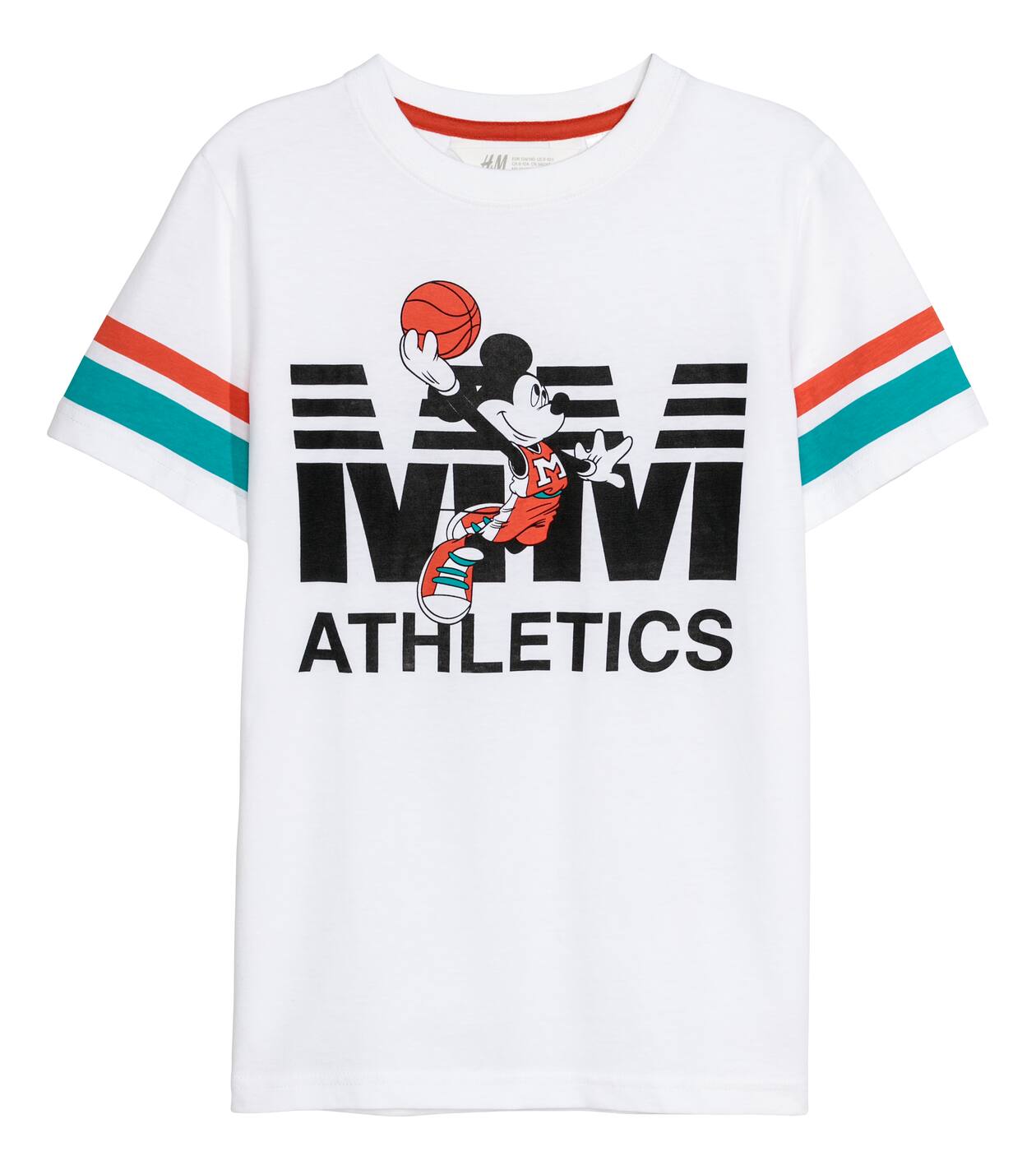 T-shirt with Printed Design - Short sleeve - White/Mickey Mouse - Kids ...