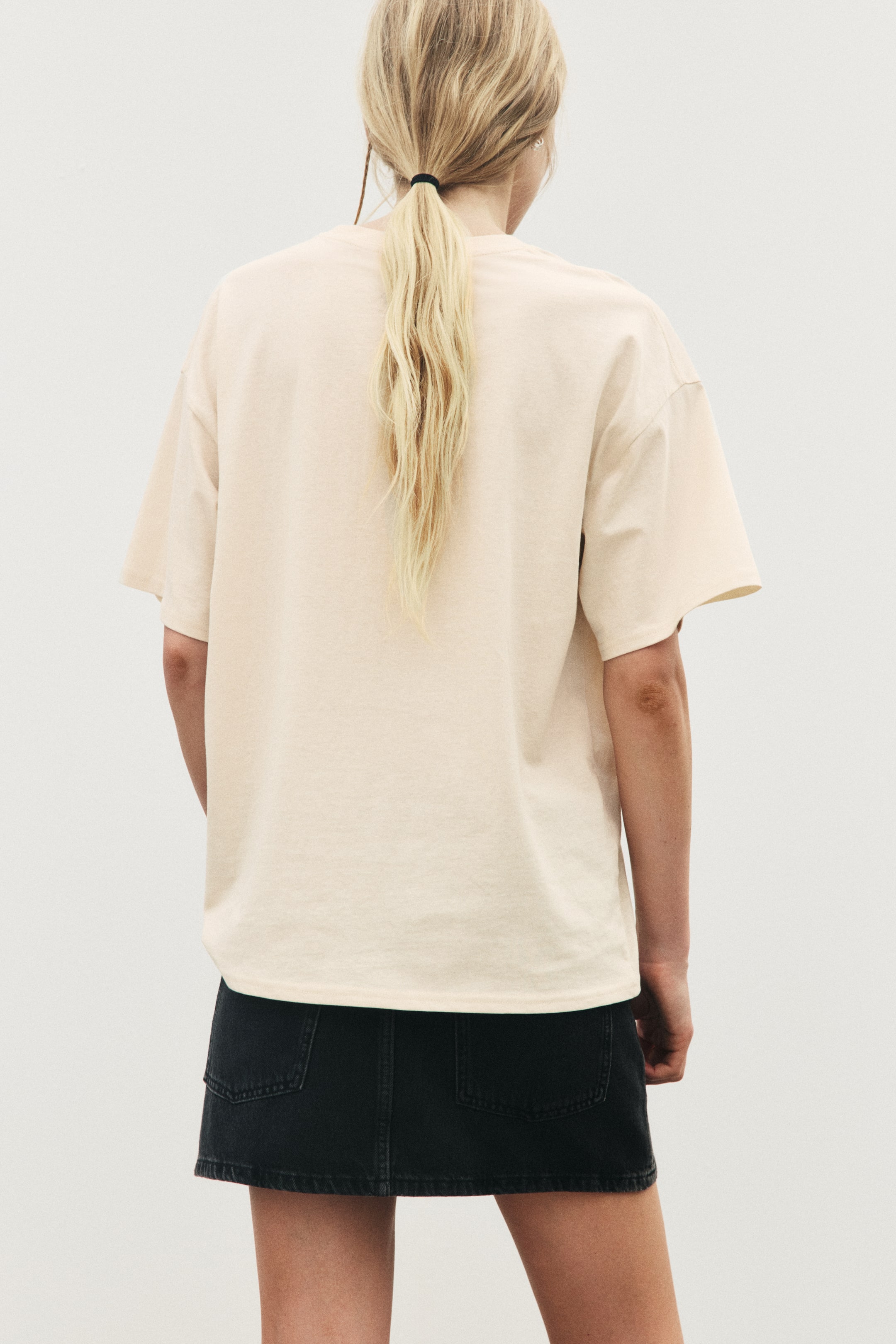T-shirt ample imprimé