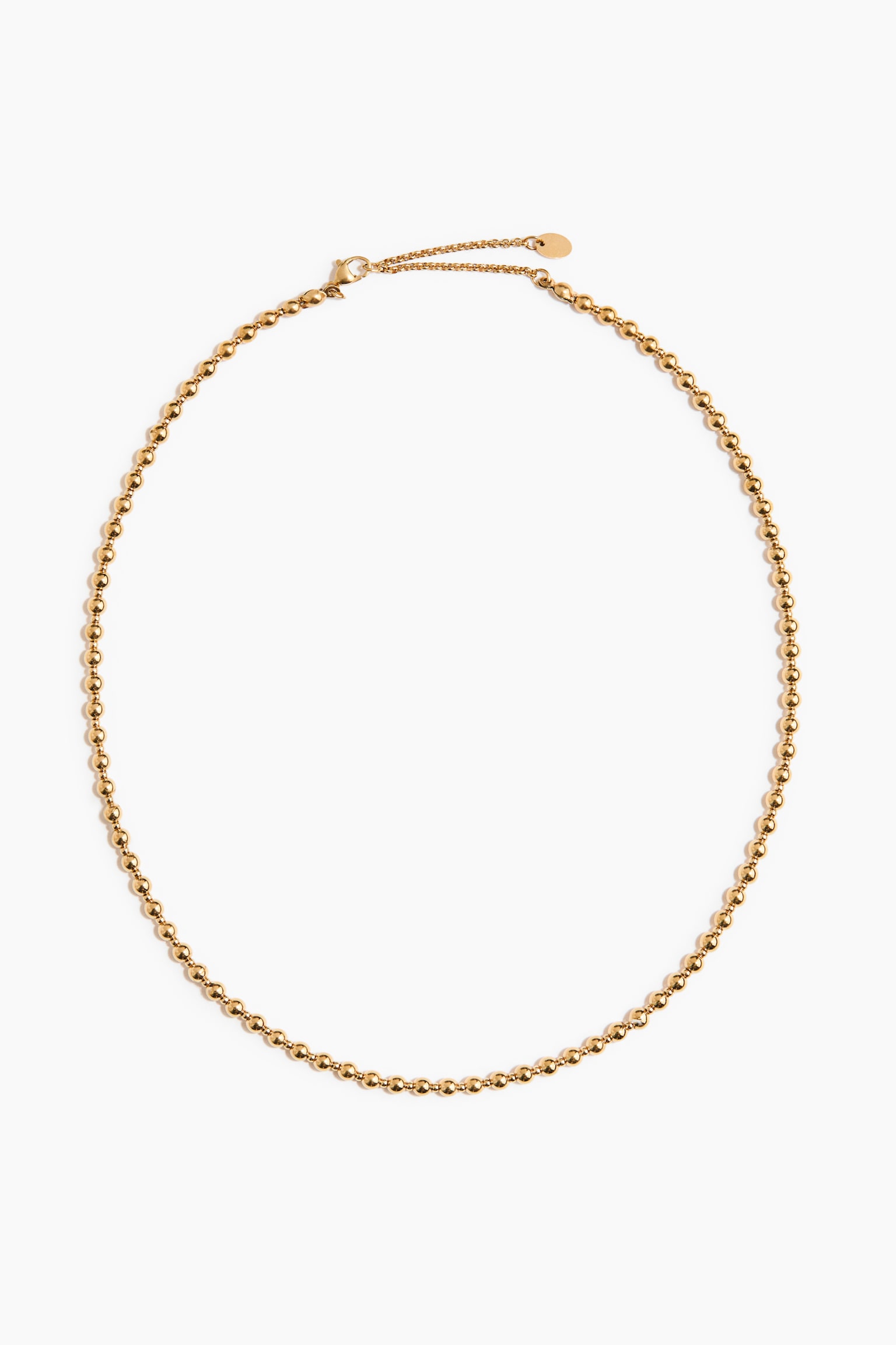 Waterproof chain necklace - Gold-coloured - 2