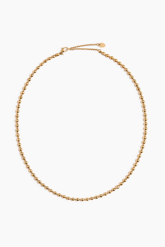 Collier chaîne waterproof - Doré - 1