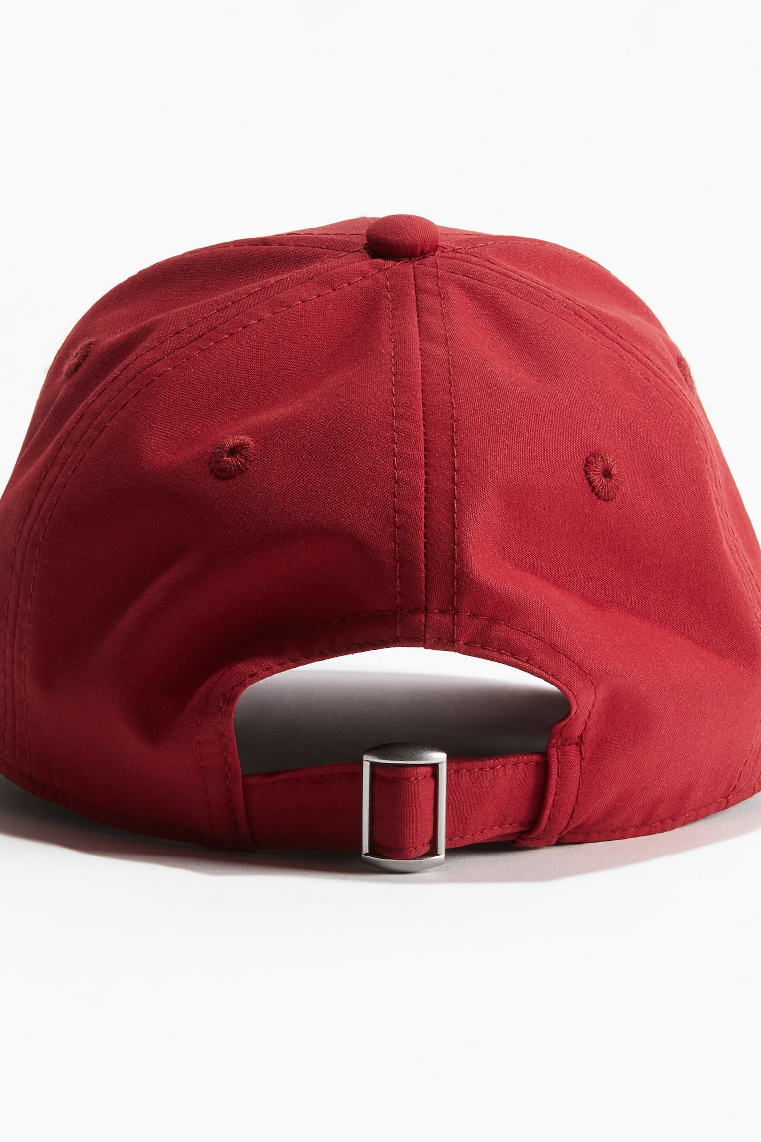 Water-repellent sports cap - Red/Black/Light beige - 3