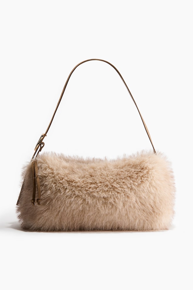 Sac porté épaule - Beige - 1