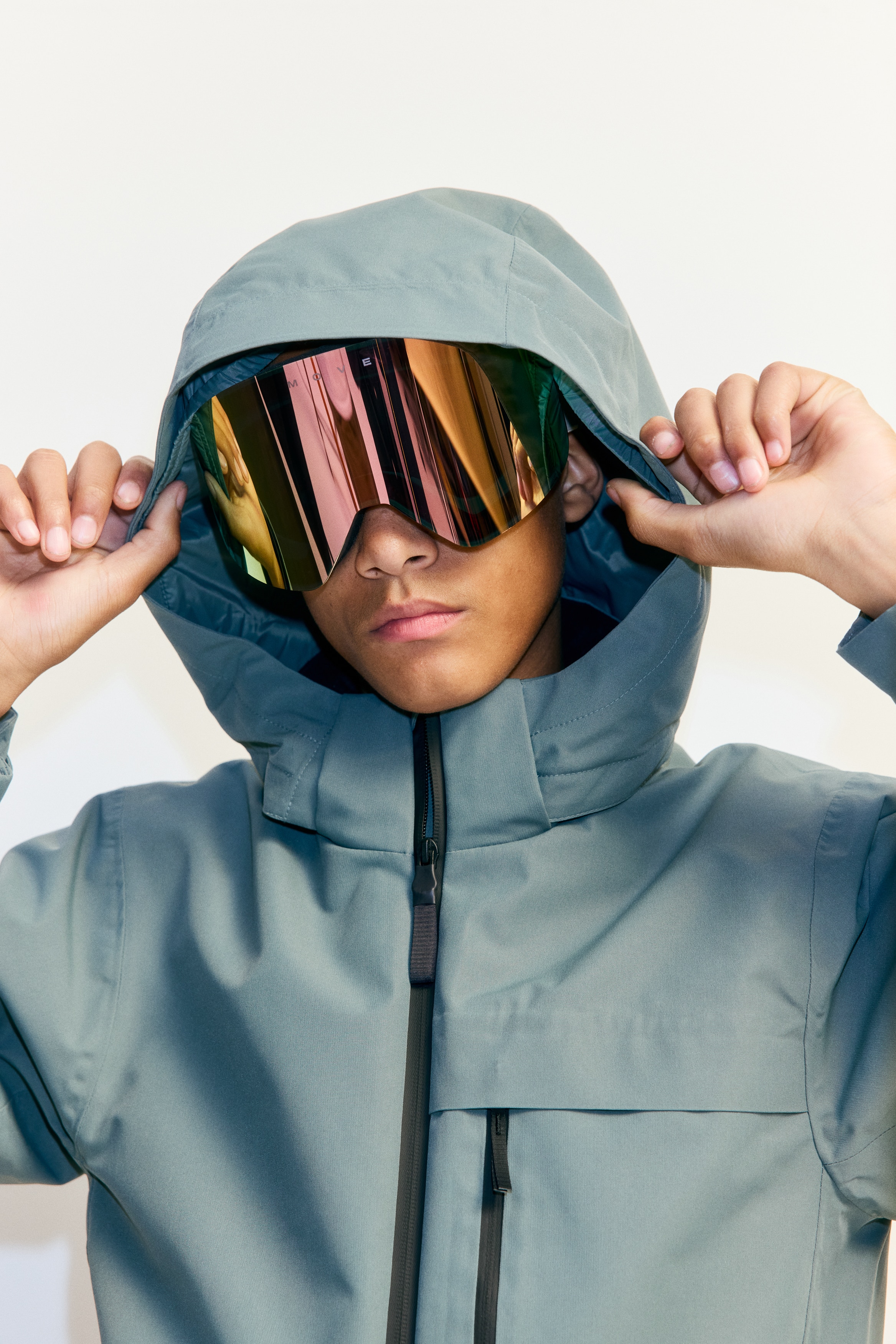 パッデッドスキージャケット StormMove™ - ダスティグリーン - Kids