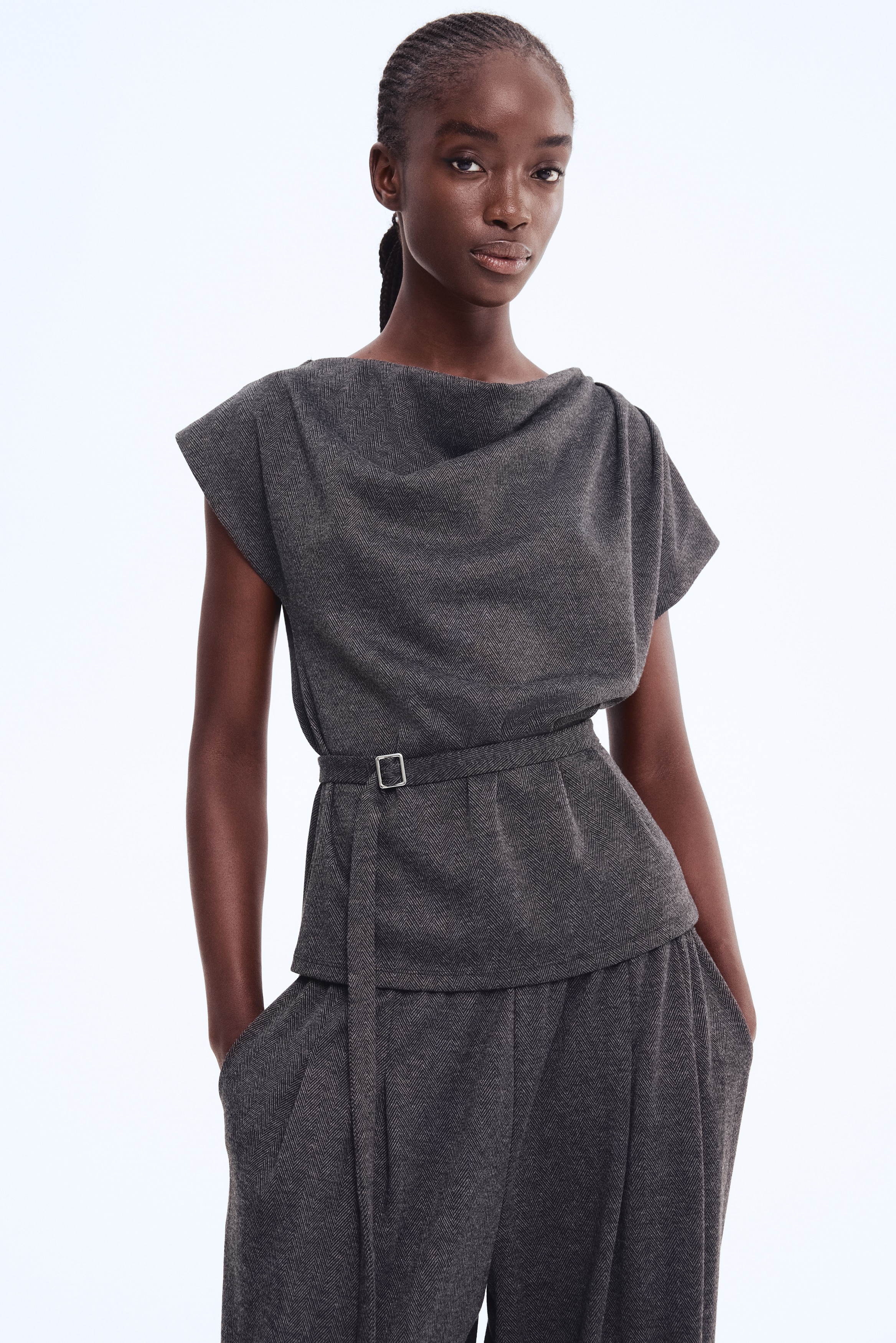 Draped Belted Top from H&M - $19.99