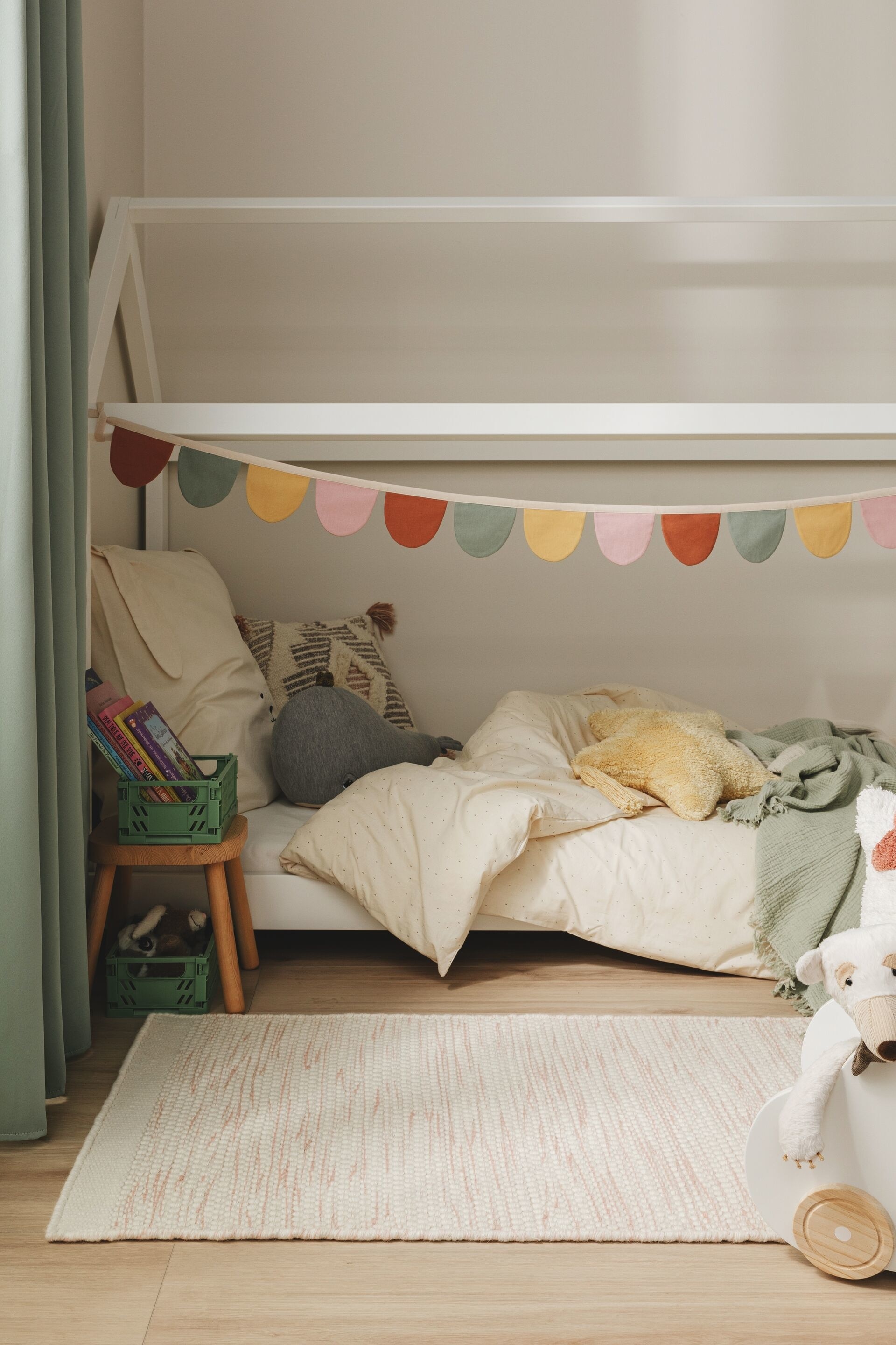 Lasten Matto Rocky - Rosa/Blau