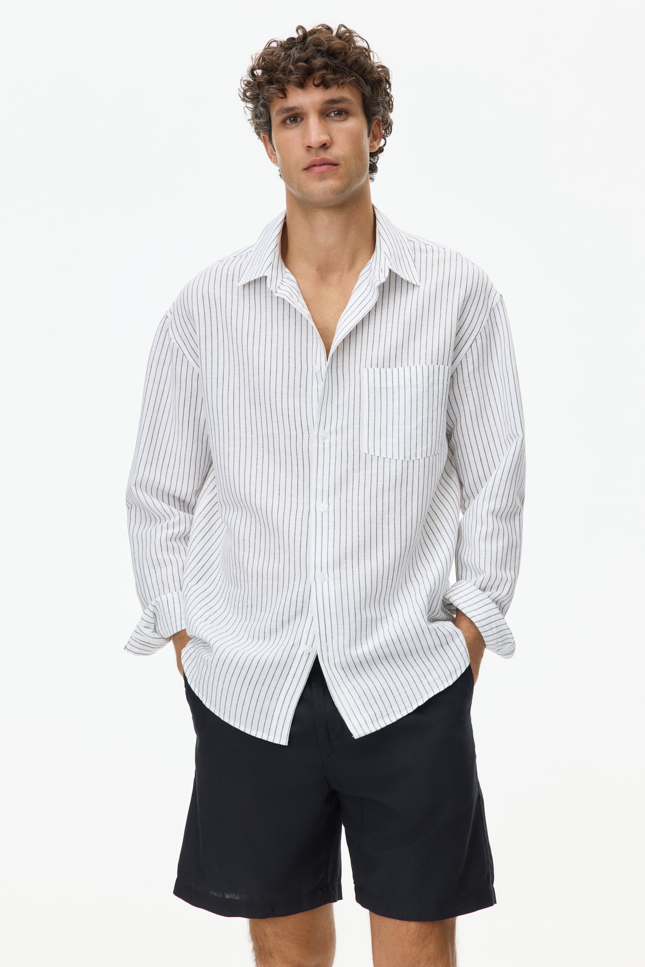 black and white dress shorts Right Here Mini - White, Large | Hazel and Olive size up if in between sizes Avara Exclusive Allover gingham print High rise Button/zip fly Side slip pockets Tailored silhouette Saylor Black Gingham Tailored Shorts Men's Black Regular-Fit Linen-Blend Shorts