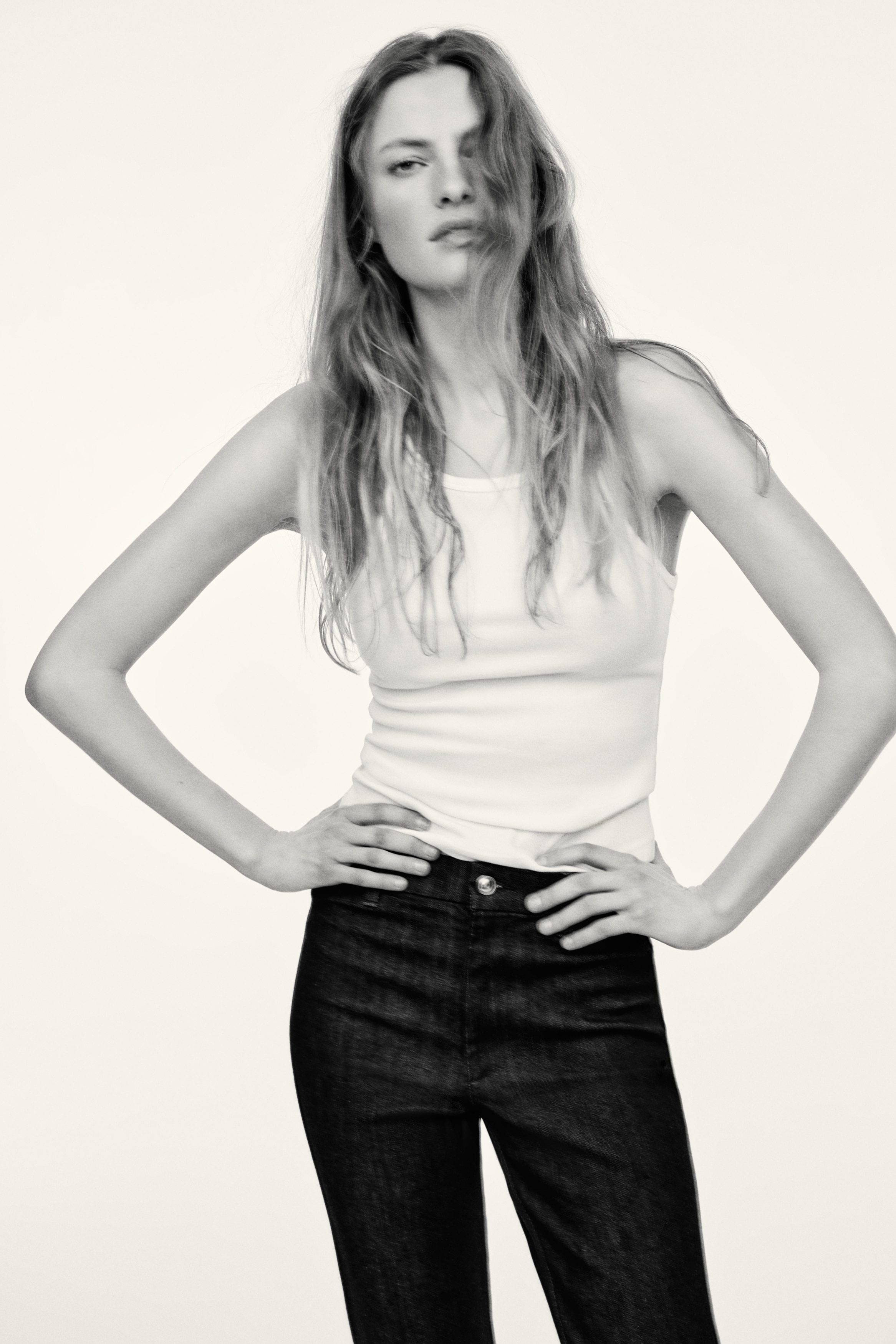 Flared High Jeans - Blu denim scuro/Nero denim/Blu denim scuro/Azzurro/Arancione scuro/Bianco