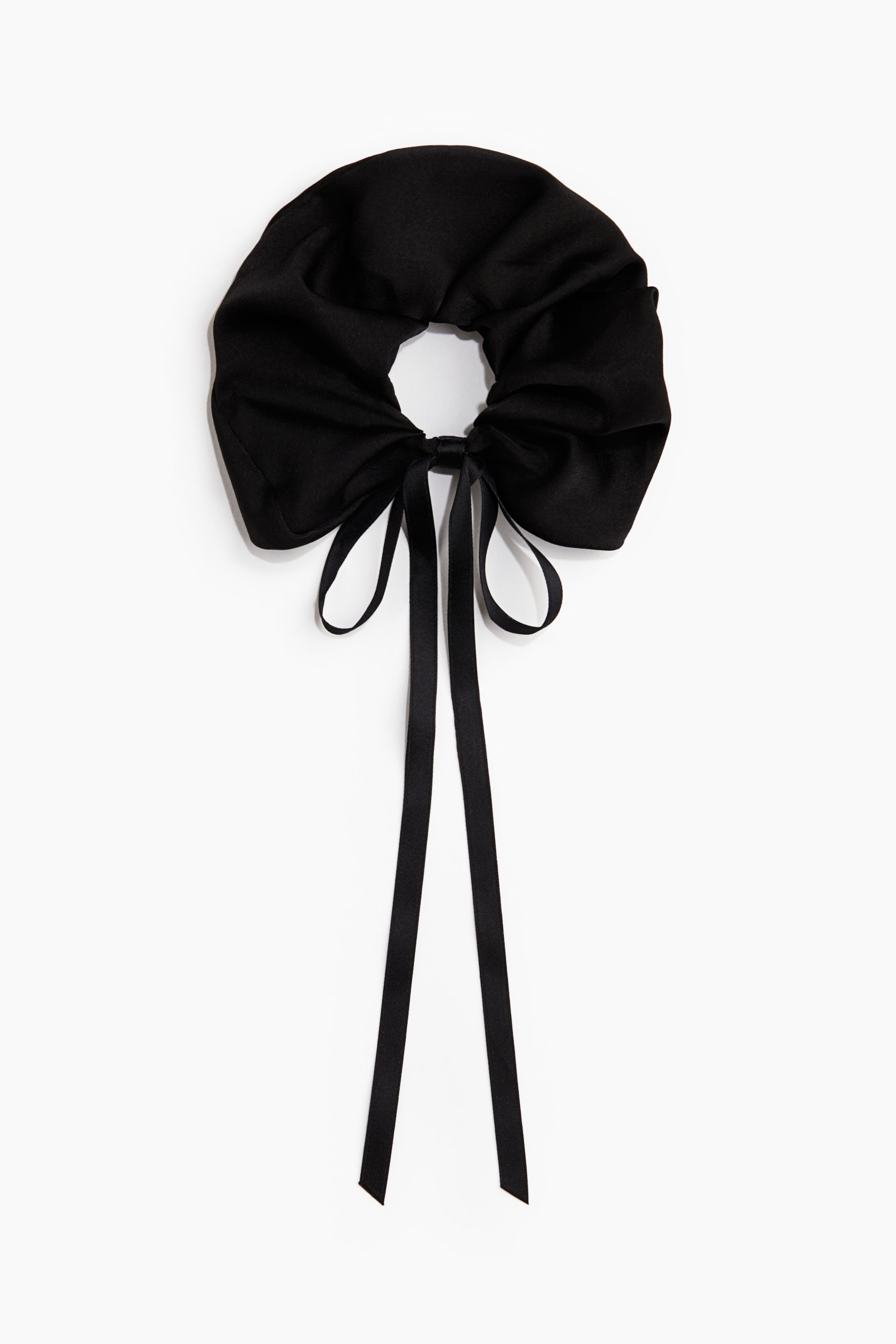 Grotere afbeelding bekijken: Scrunchie met strik - Black - DAMES | H&M BE 4