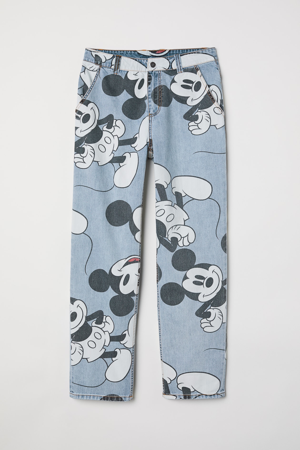 Denim Pants H And M Mickey Jeans NEW MEN'S LEVI'S X DISNEY 502