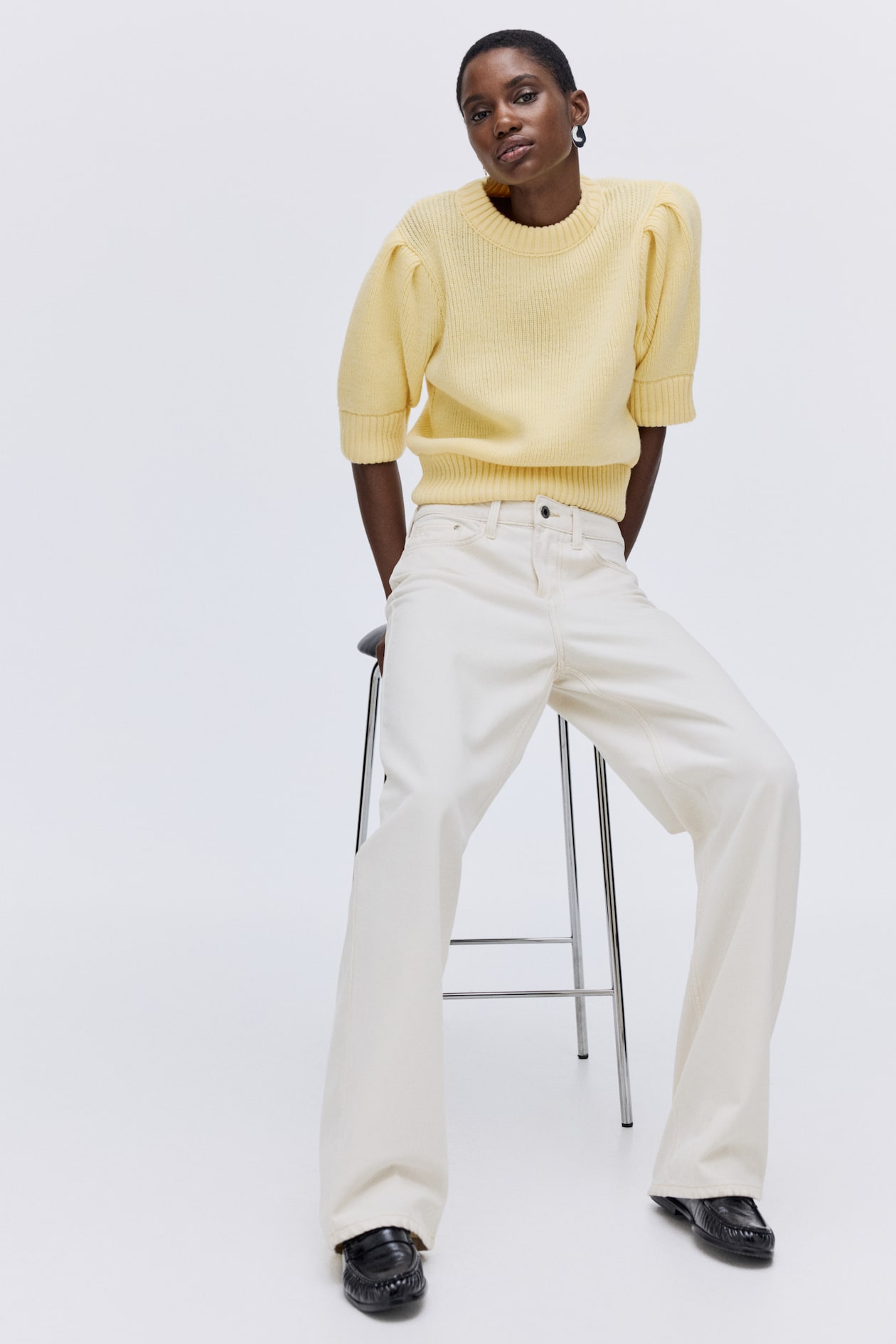 Rib-Knit Top - image 3