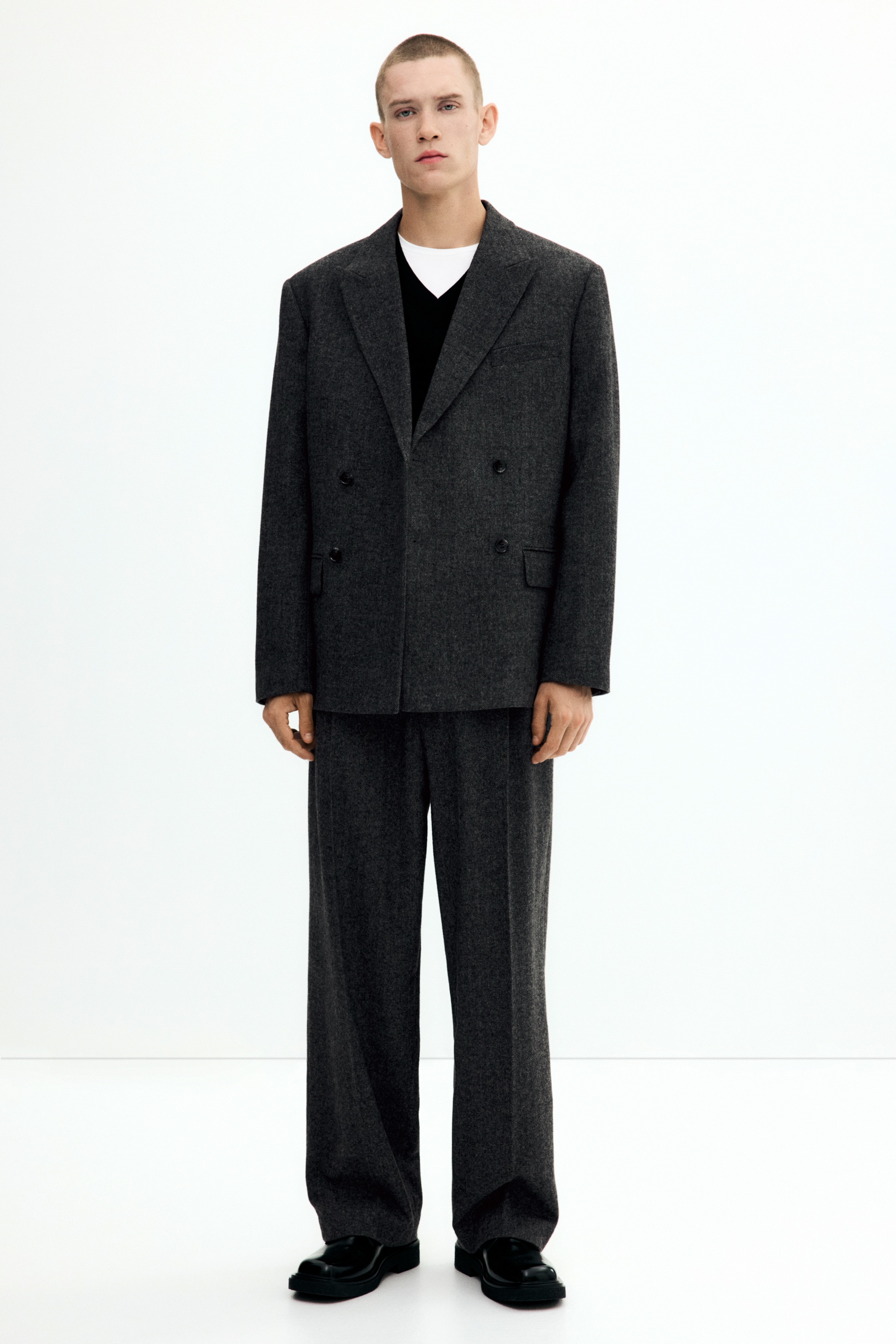 Relaxed Fit Double-breasted jacket