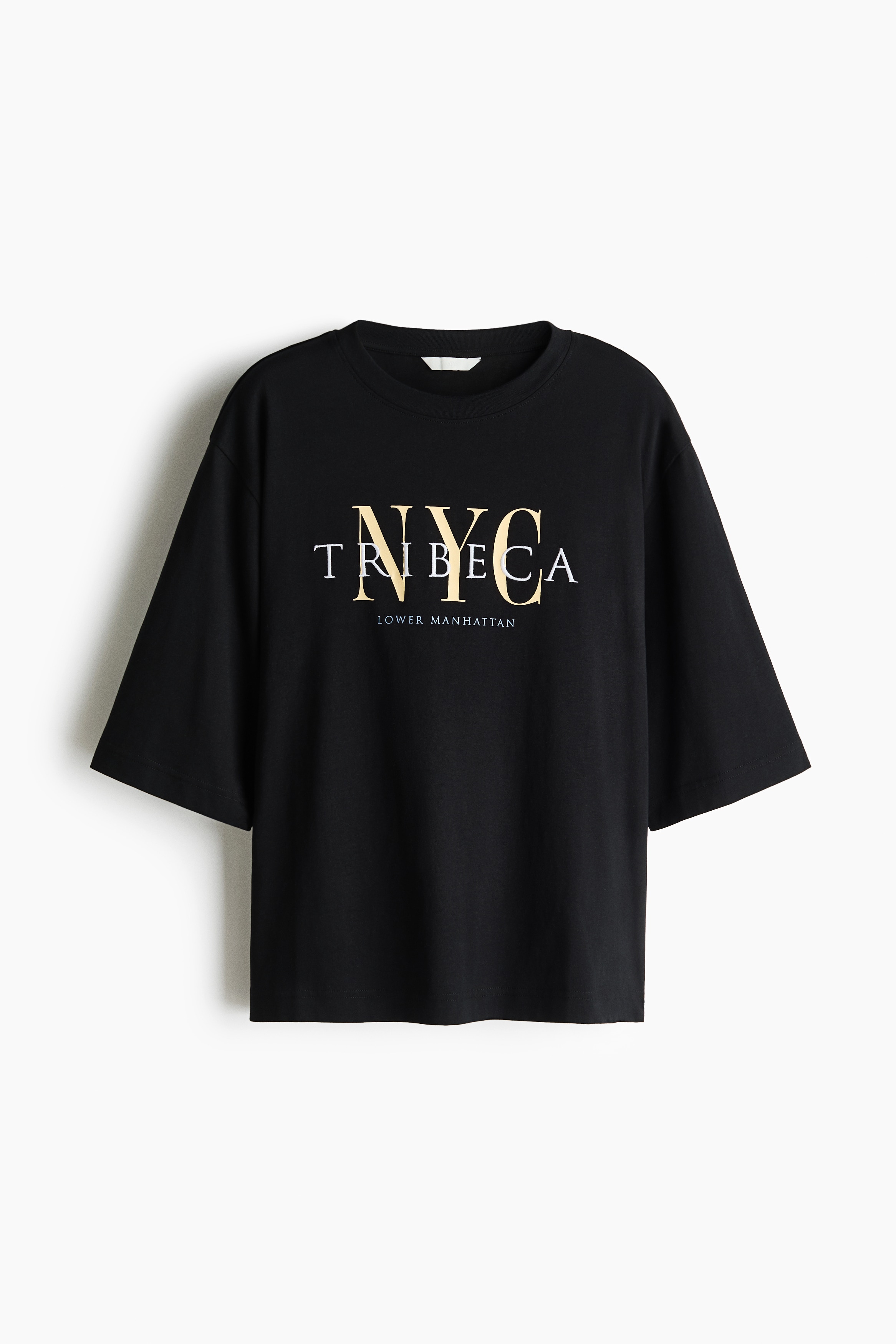 Print Tee - Black/NYC/Grey/Sports & Leisure