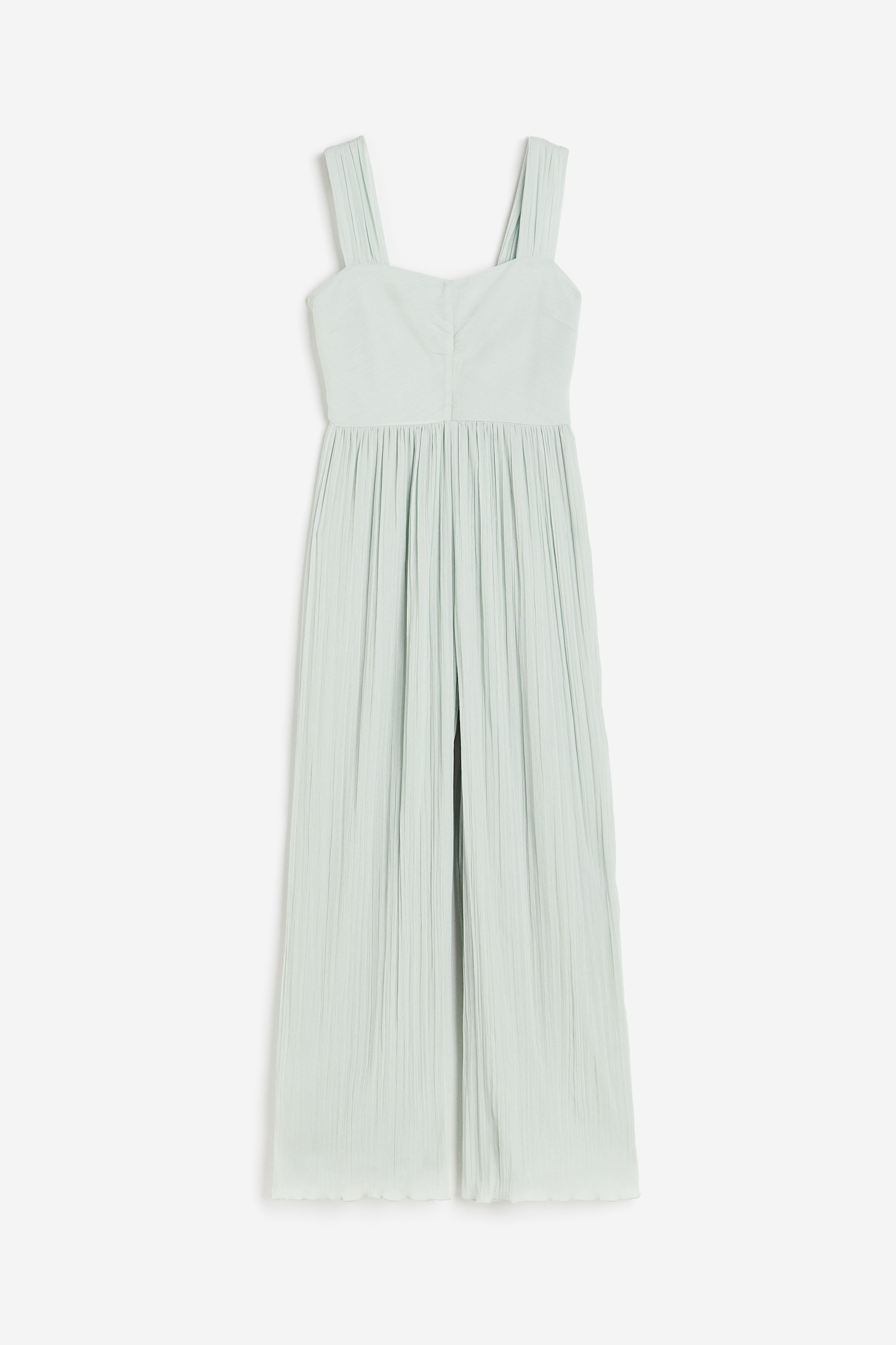 H&m green jumpsuit best sale