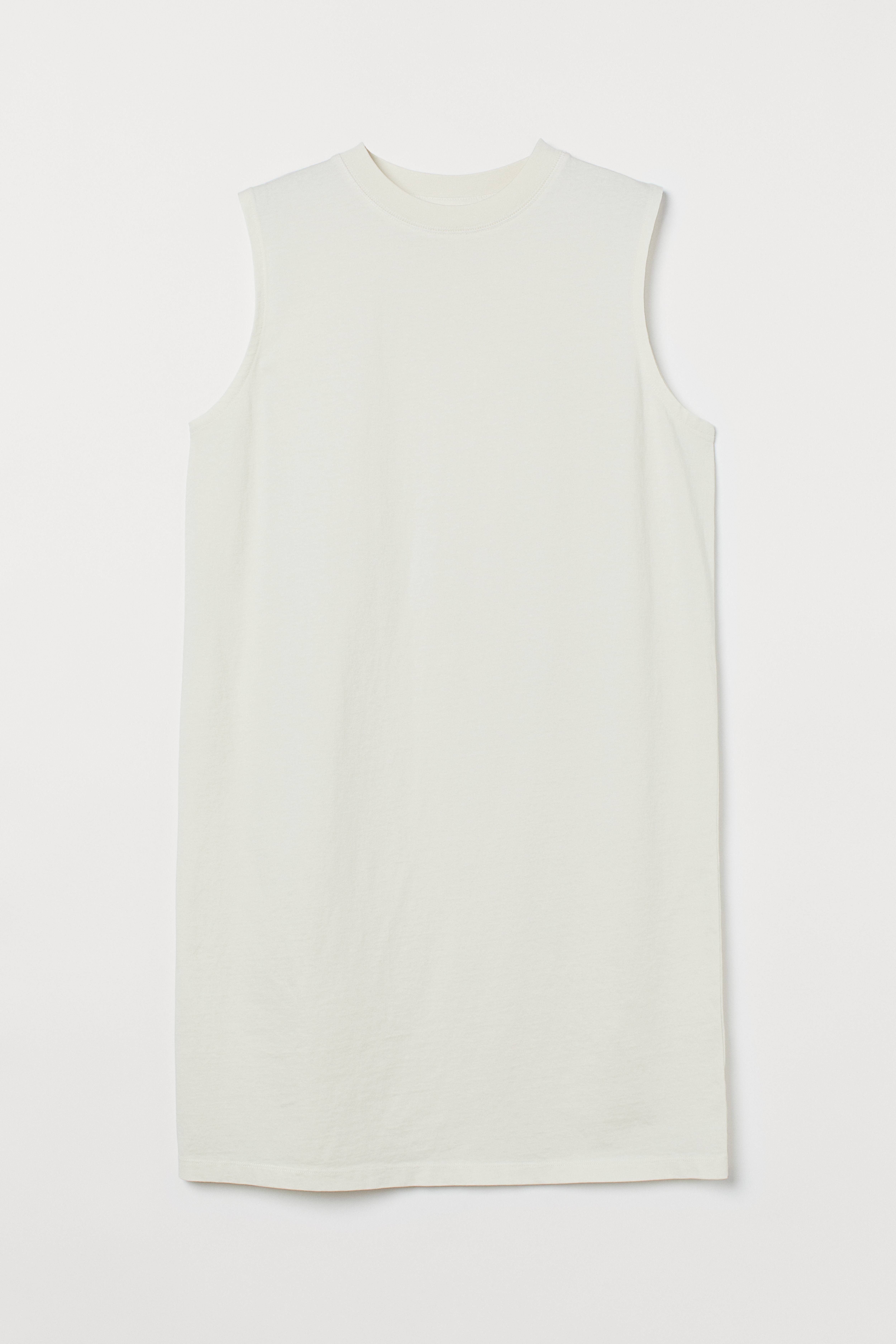 H&m sleeveless fashion jersey dress