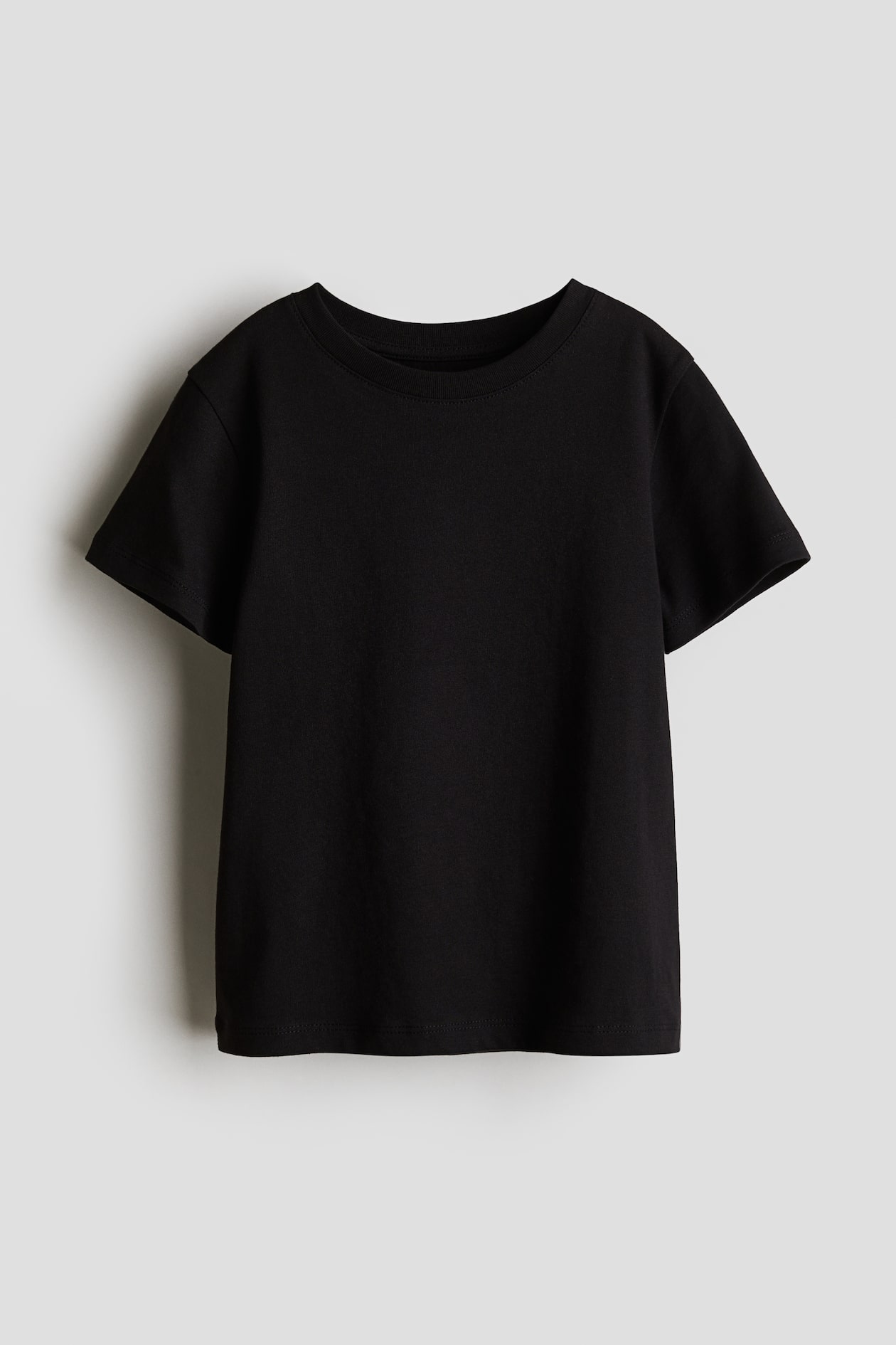 Cotton T-shirt Black Kids H&M GB
