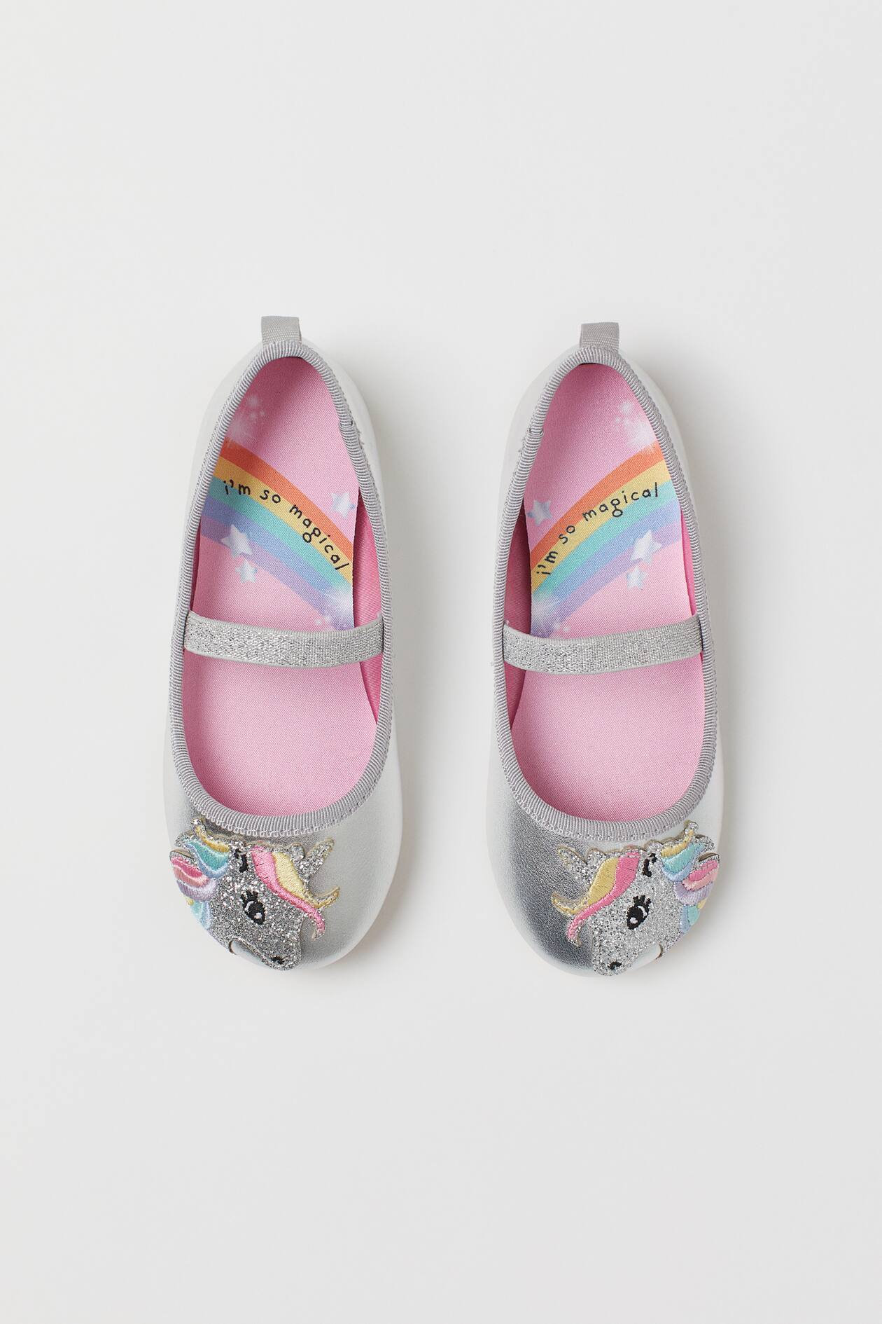 Ballerines Chaussure Licorne H&m Ballet Pumps Scarpe Unicorno