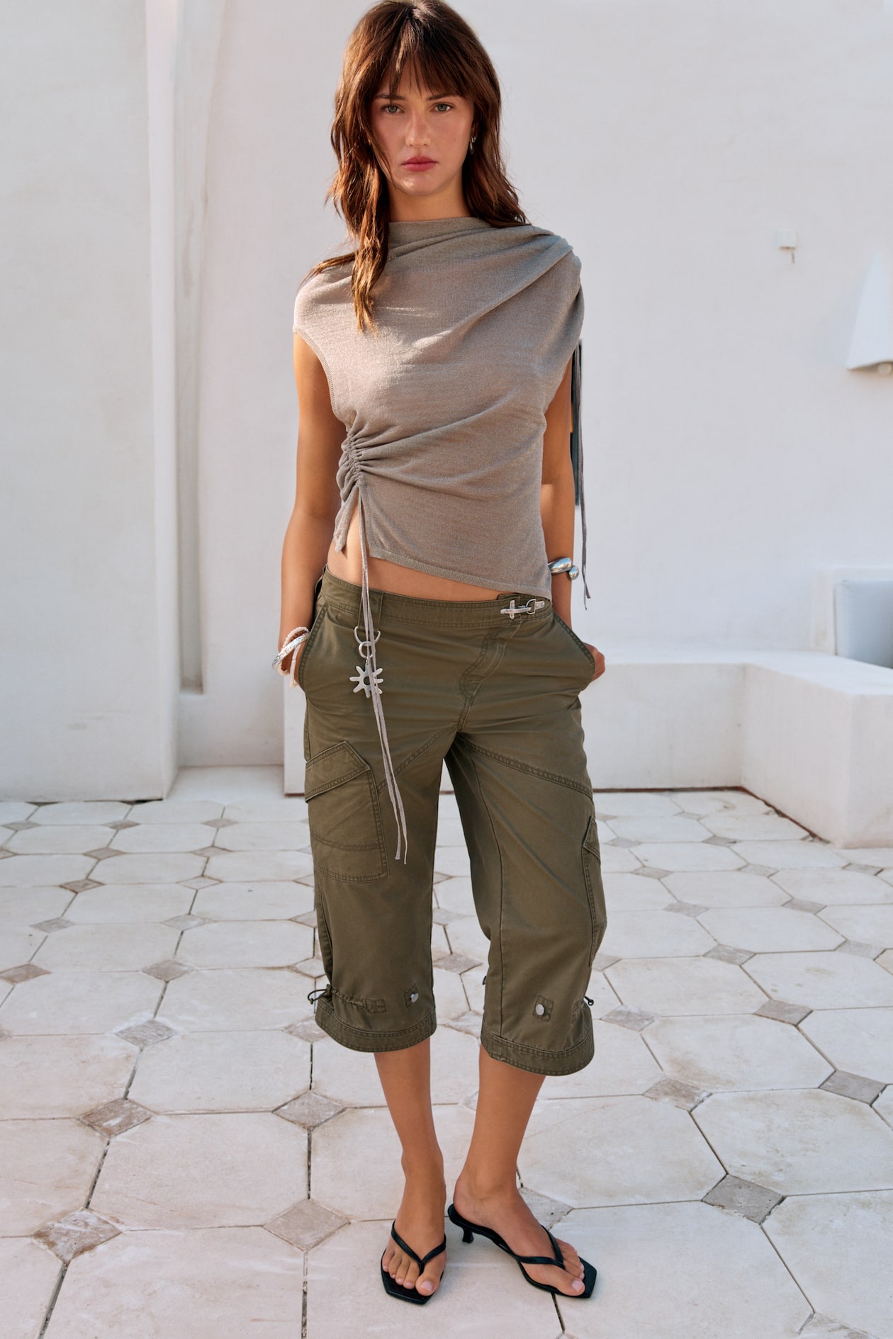 Asymmetric Knit Top - image 2