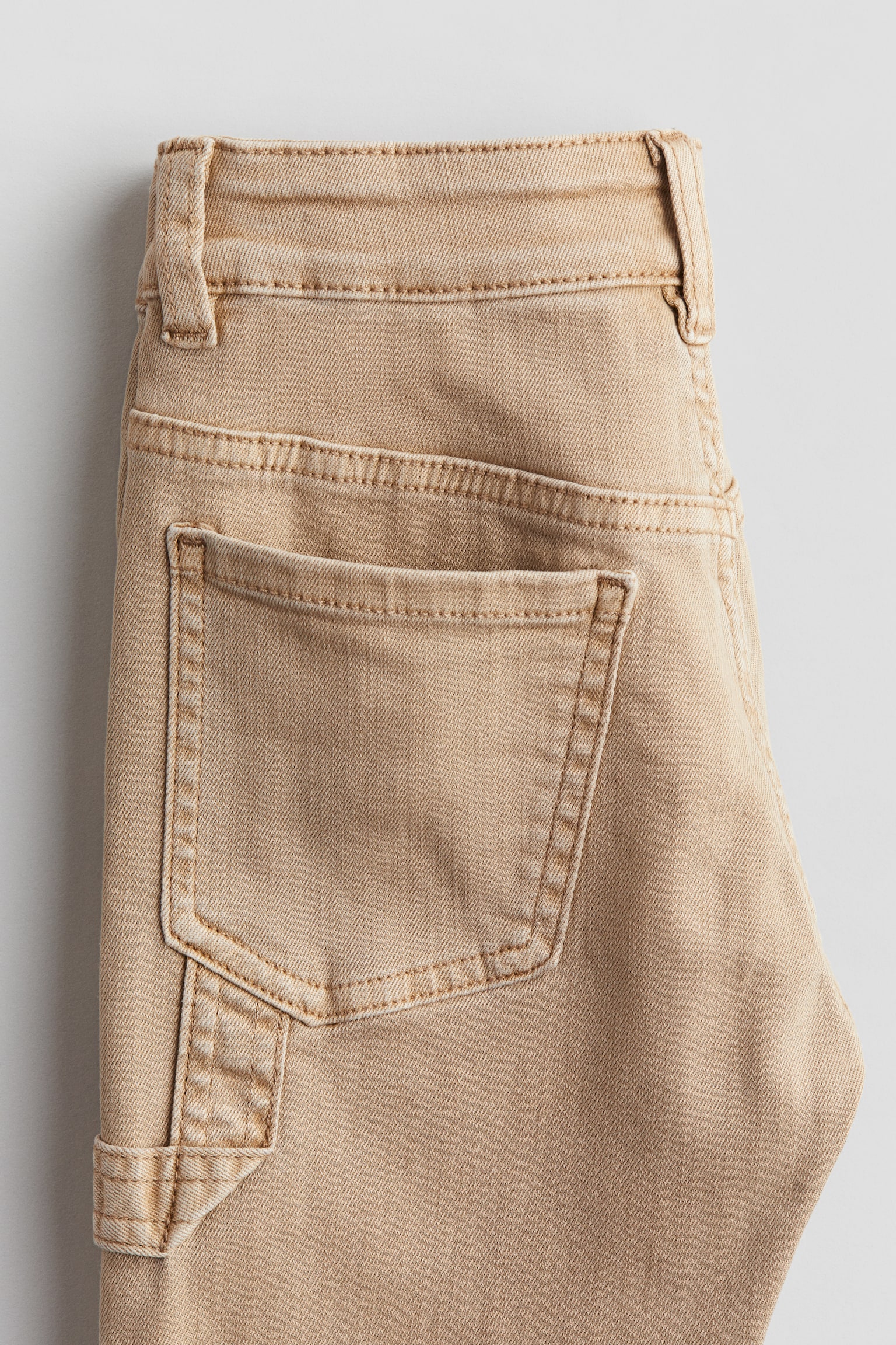 Relaxed Fit Carpenter trousers - Beige/Denim blue - 6