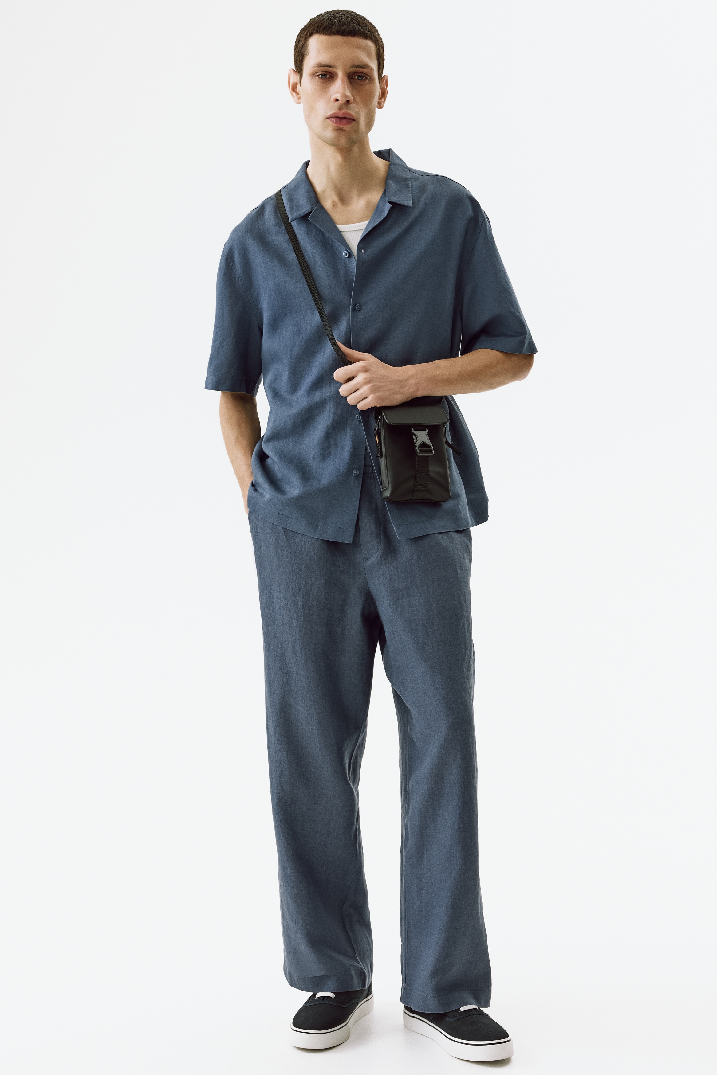 Lanene pantalone Loose Fit