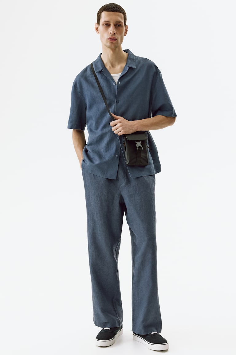 Lanene pantalone Loose Fit