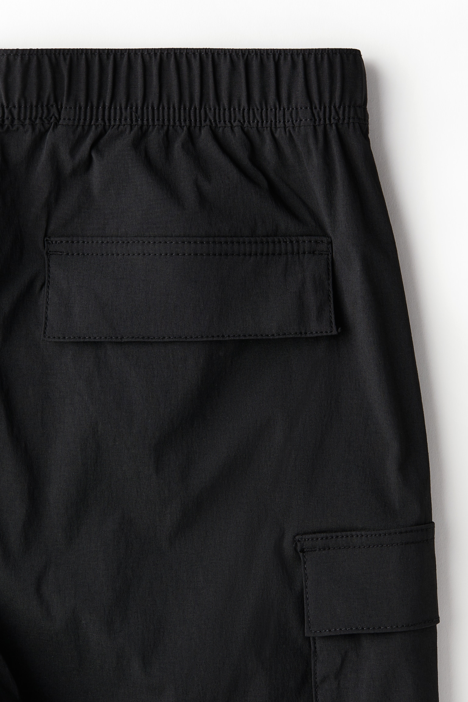 Regular Fit Cargo shorts - Black/Light beige/Dark grey - 2