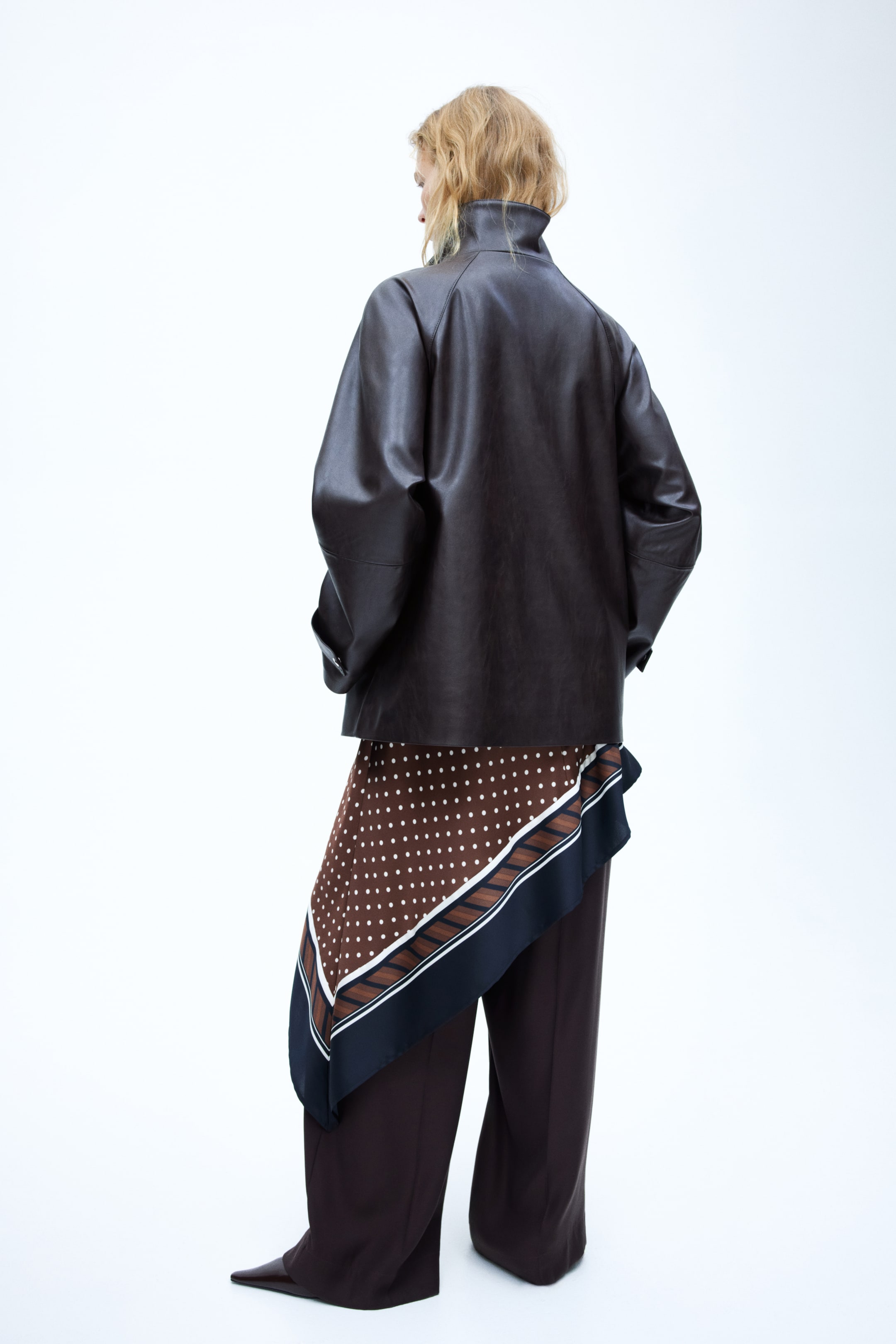 Женские куртки H&M Coated Jacket — фото 6