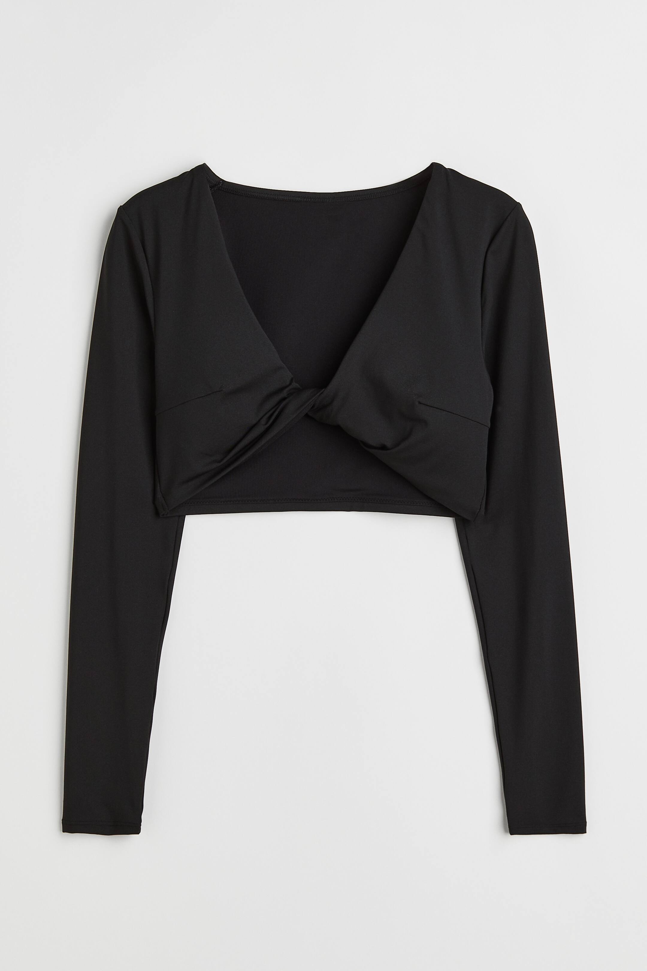 View larger image: Padded Bikini Top - Black - Ladies | H&M US 1