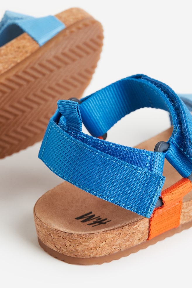 Sandaler - Klar blå/Blokfarvet - 3