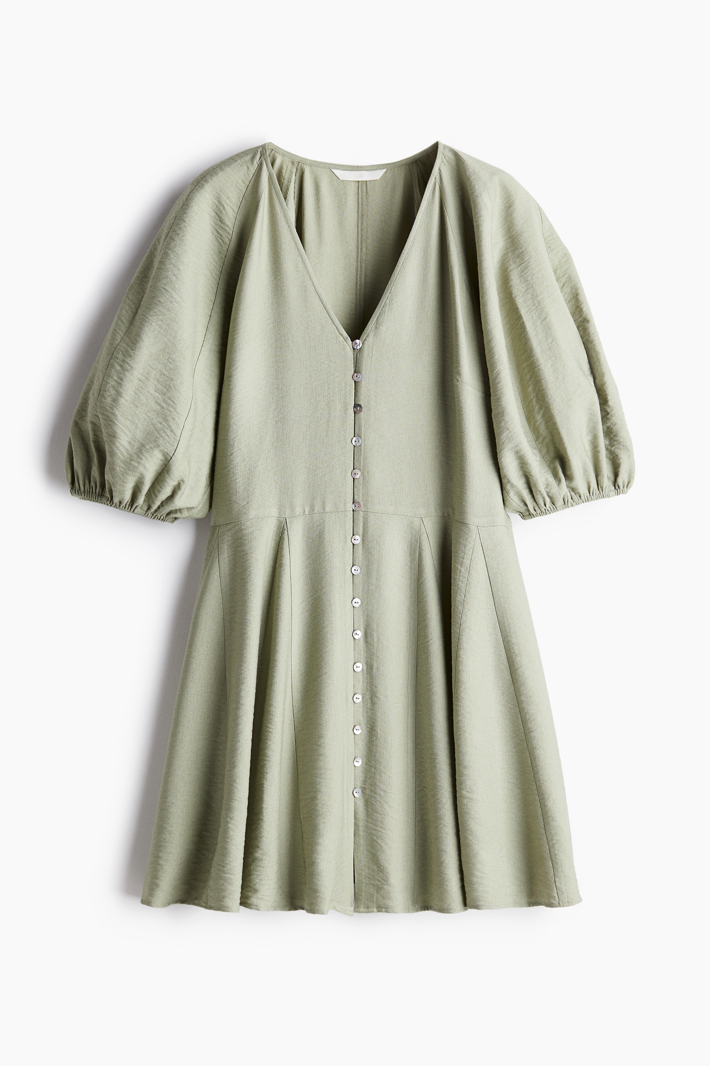 Flared-skirt dress