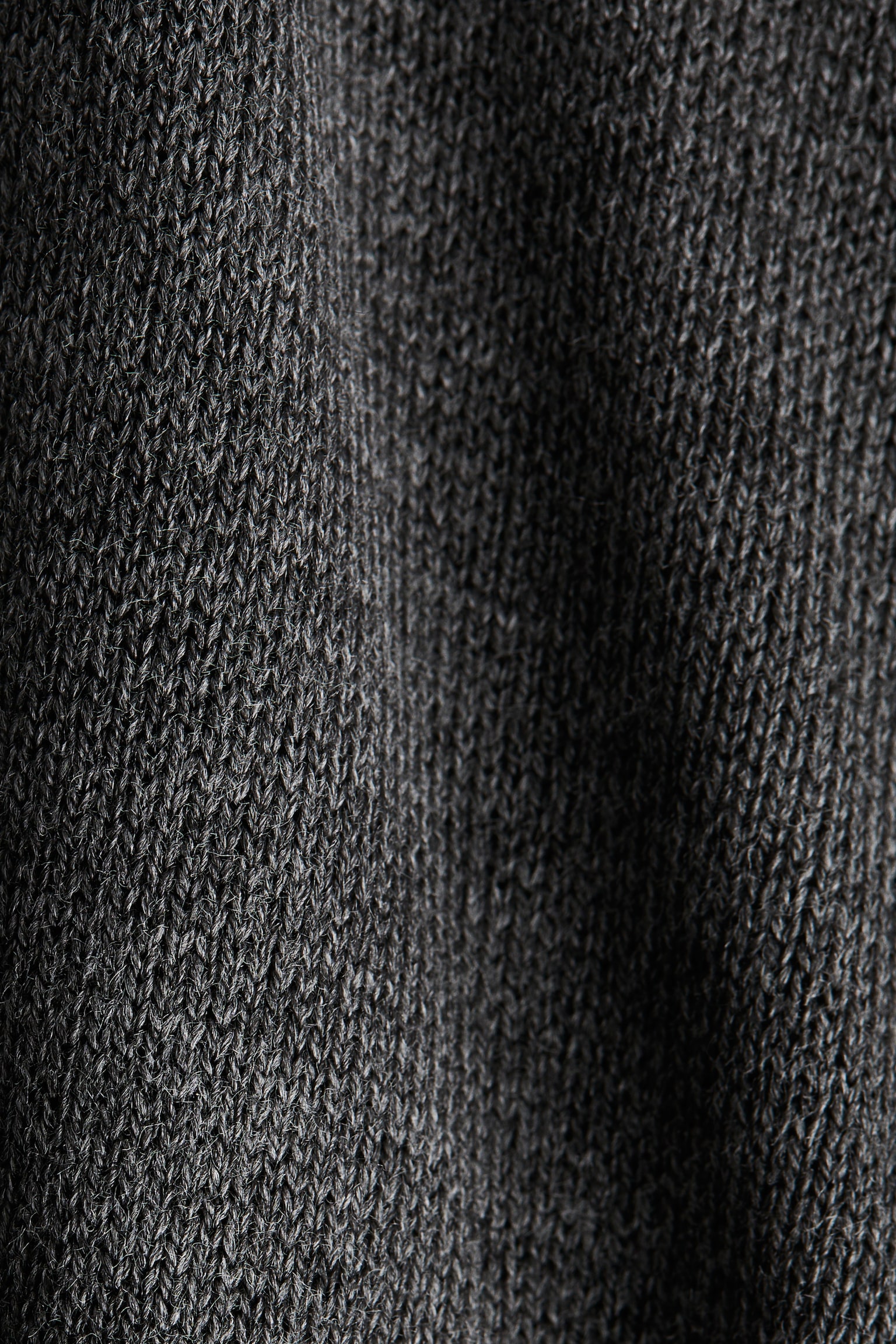 Женский топ H&M Fine-Knit Top, цвет: Тёмный серый — фото 2