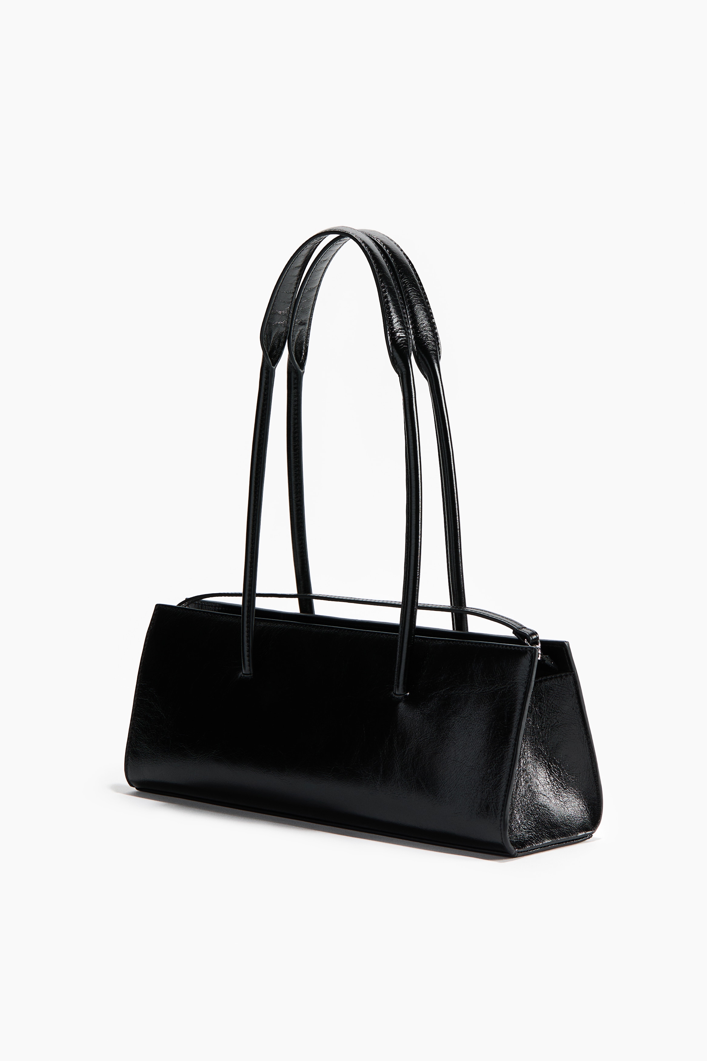 レザーショルダーバッグ - ブラック - レディース | H&M JP