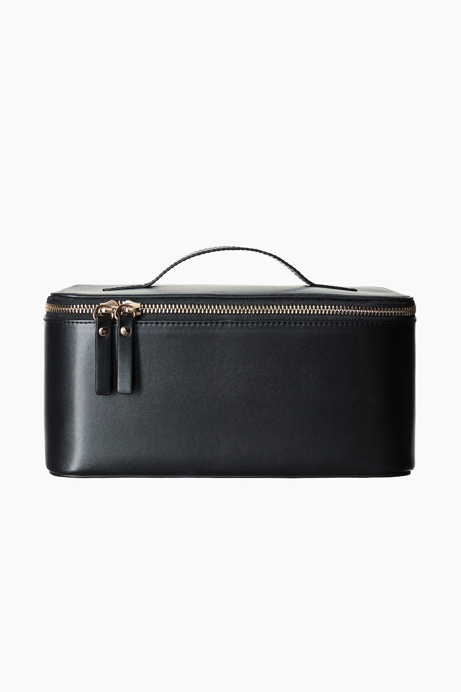 Boxy Makeup Bag - Black