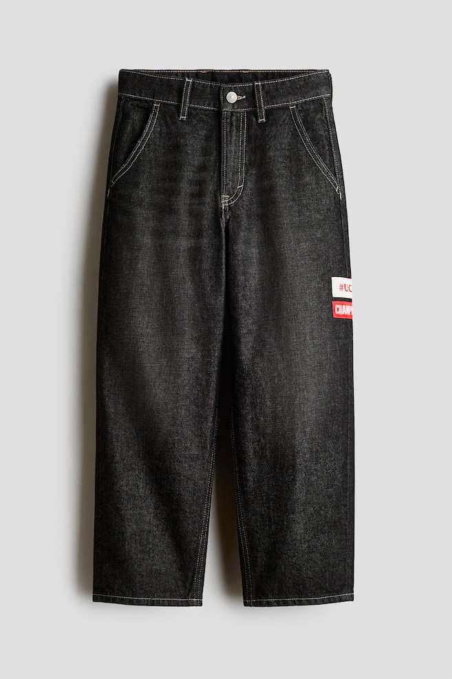 Baggy Jeans - Grau/UEFA Champions League® - 1